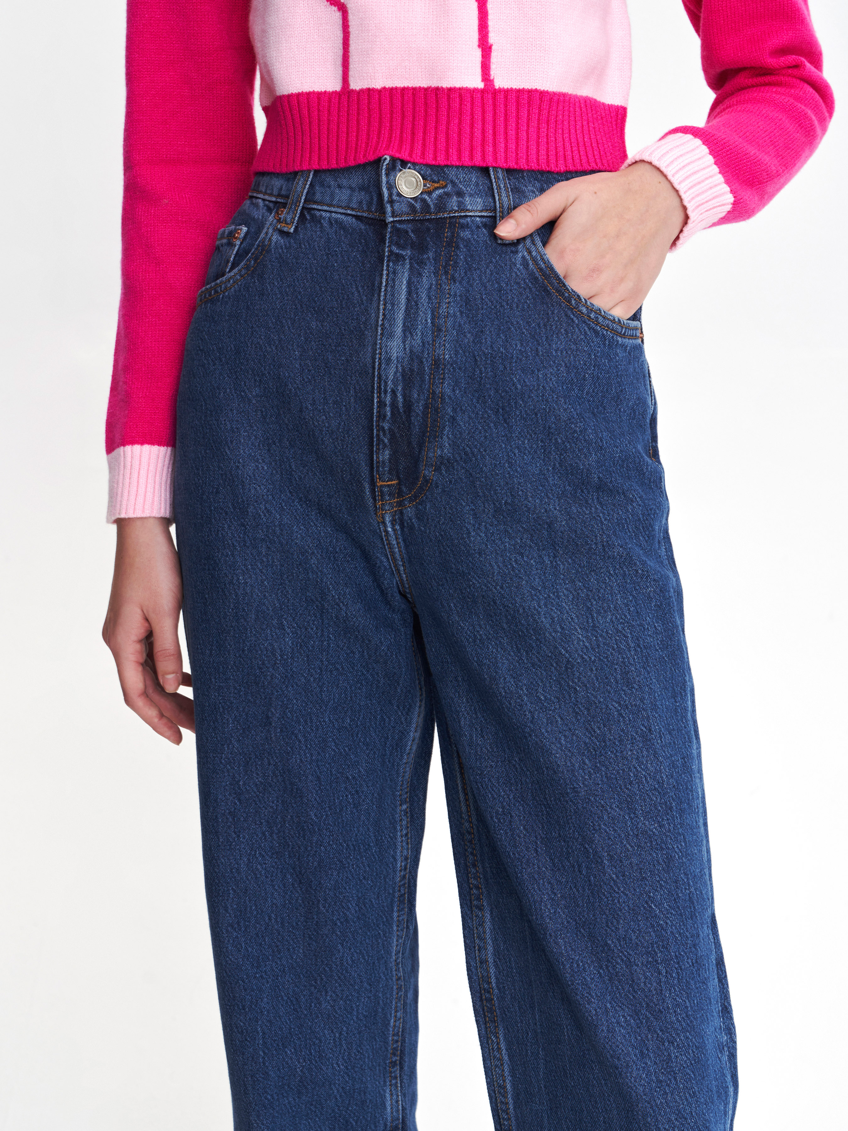 Denim Denim High Waist Jeans Denim Denim High Waist Jeans