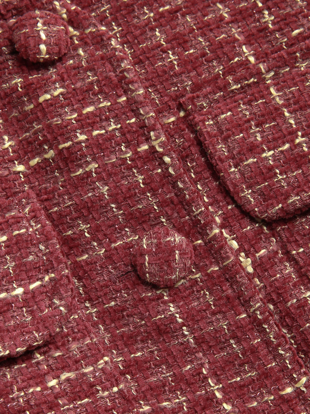 Plaid Tweed Jacket