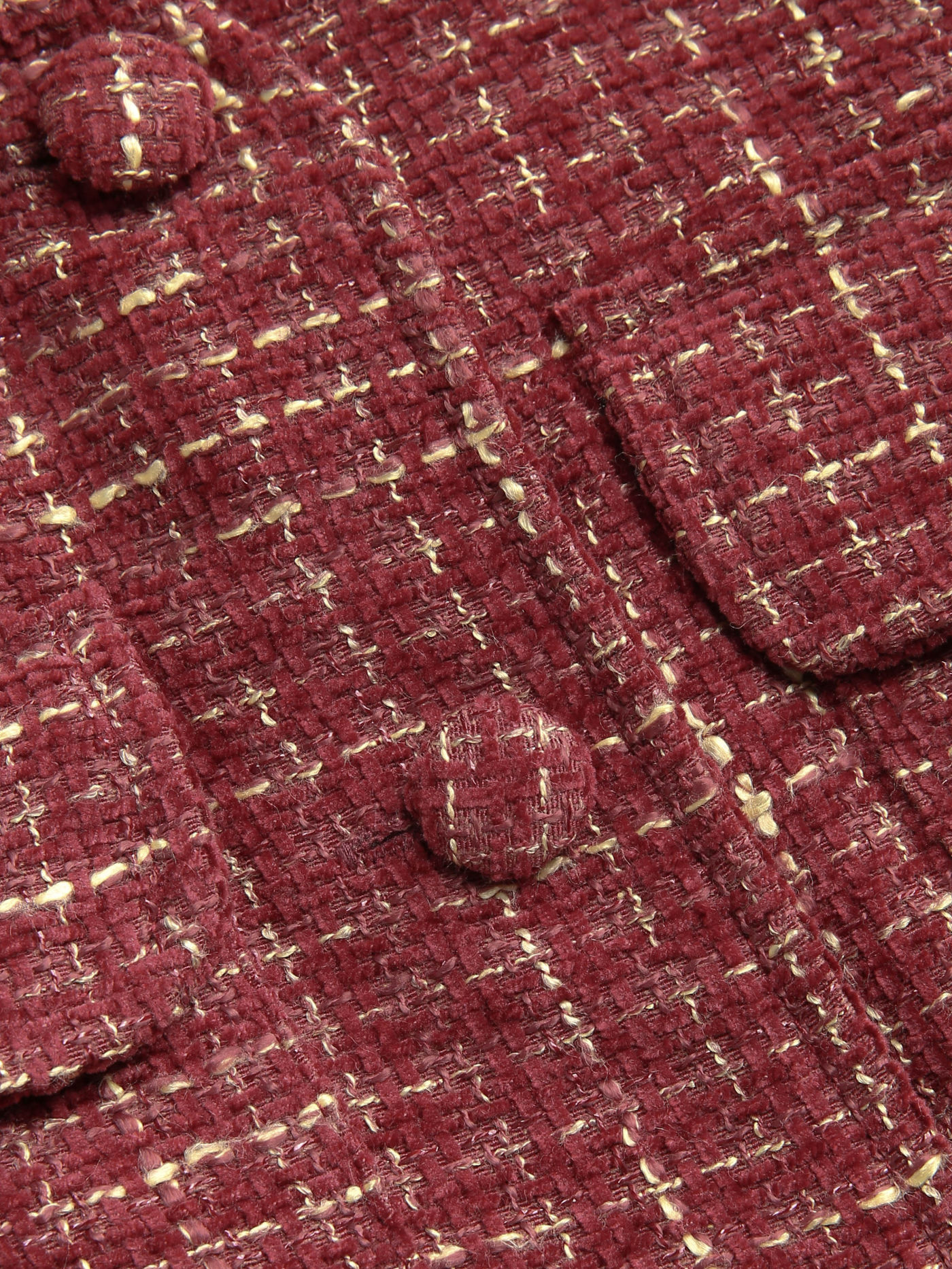 Plaid Tweed Jacket