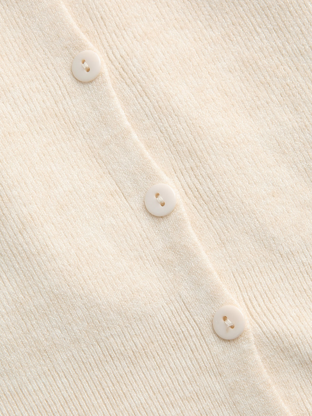  Cárdigan con Cuello en V y Detalle de Encaje