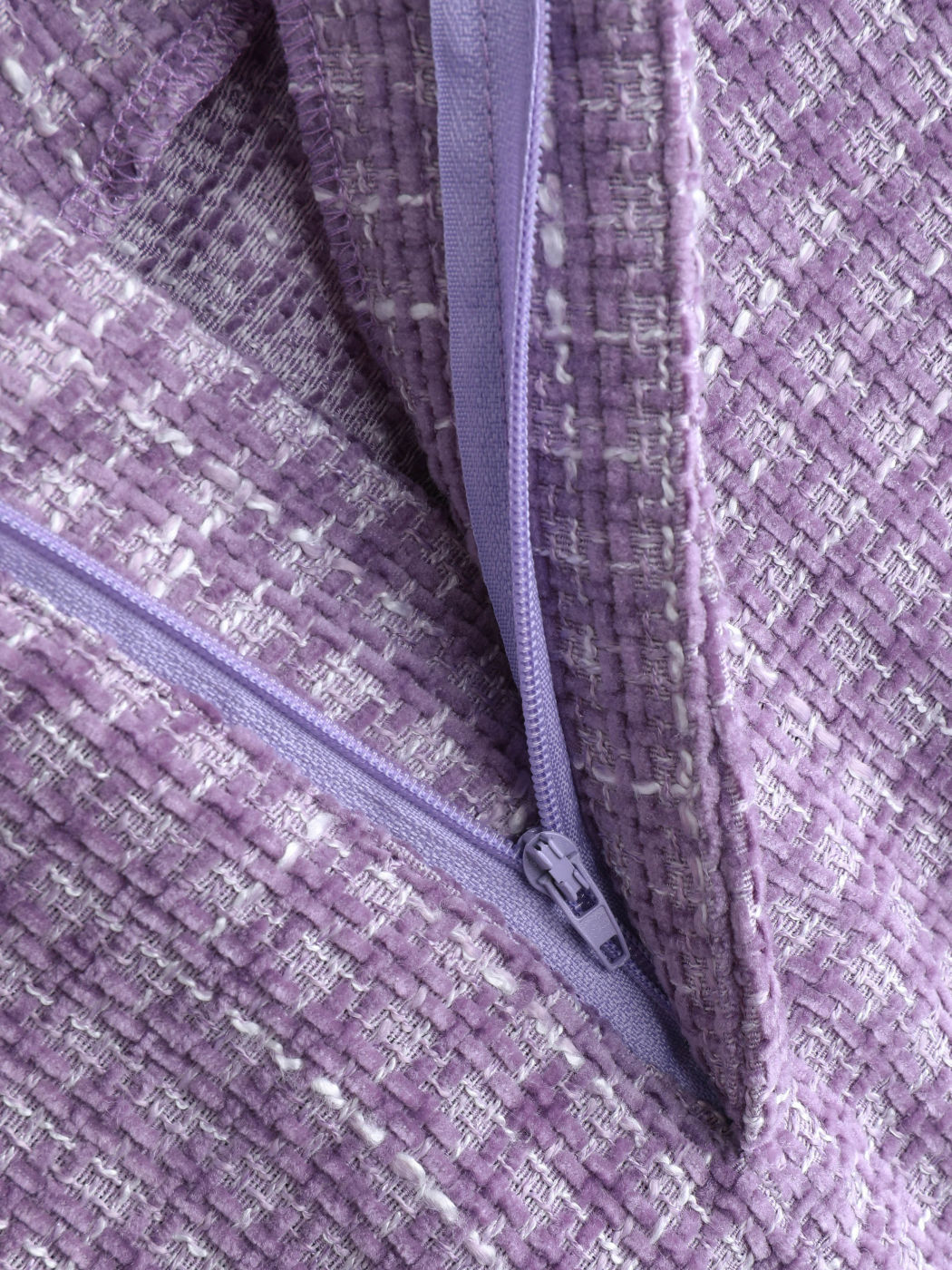 Lavender Lily Tweed Wide Leg Pants