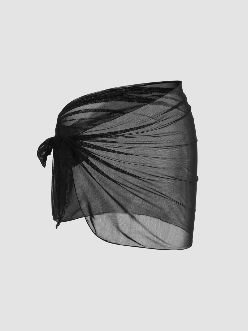  Mesh Solid Sarong