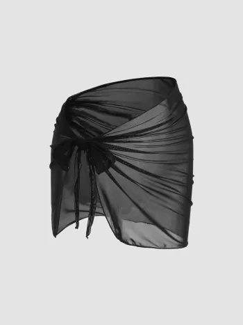 Mesh Solid Sarong