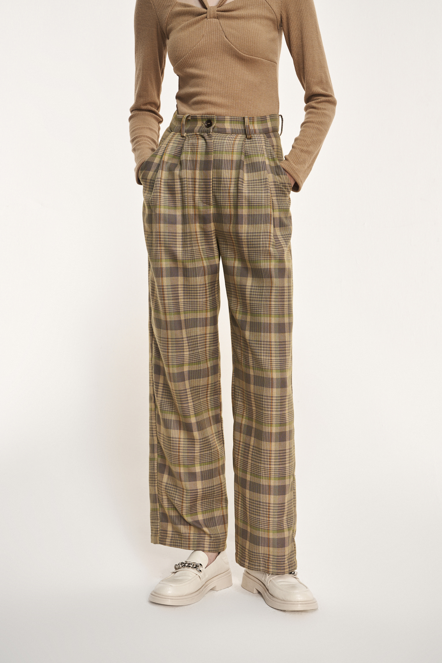 Plaid Pants Pop, Plaid Pants Brand, Charcoal Speckle