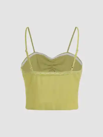 Patchy Tanktop aus Spitze