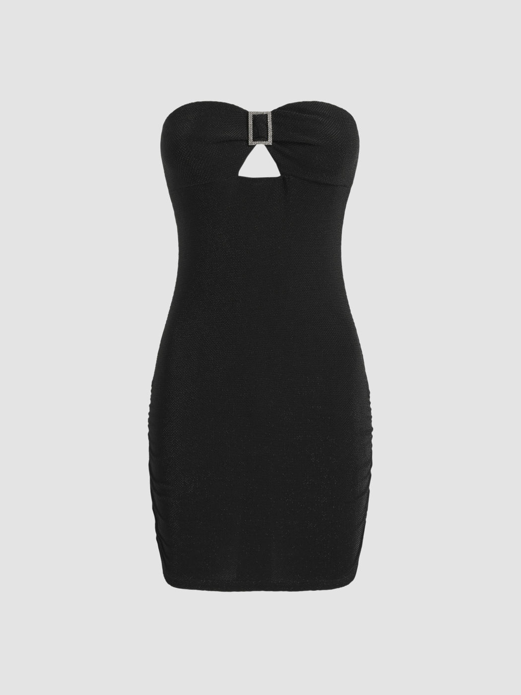Glitzer-Strass-Minikleid