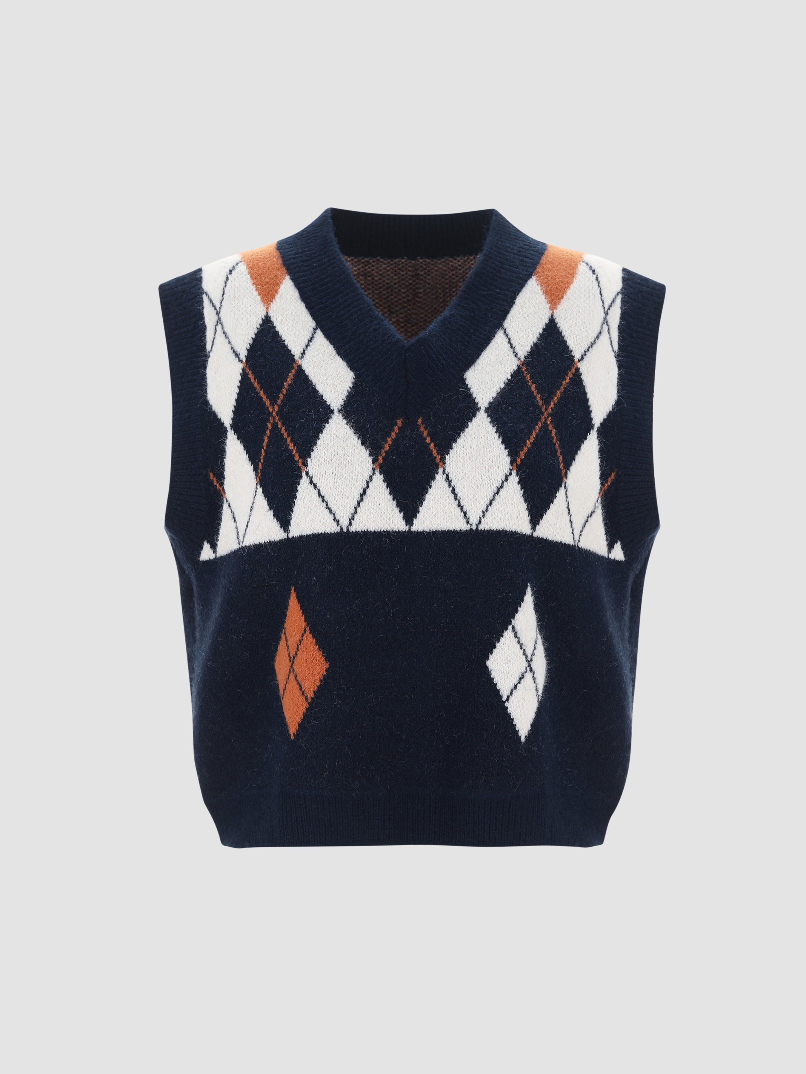 アーガイル　サマーニット　ヴィンテージ Vintage style summer sweater「Thunderbird」/ヴィンテージ