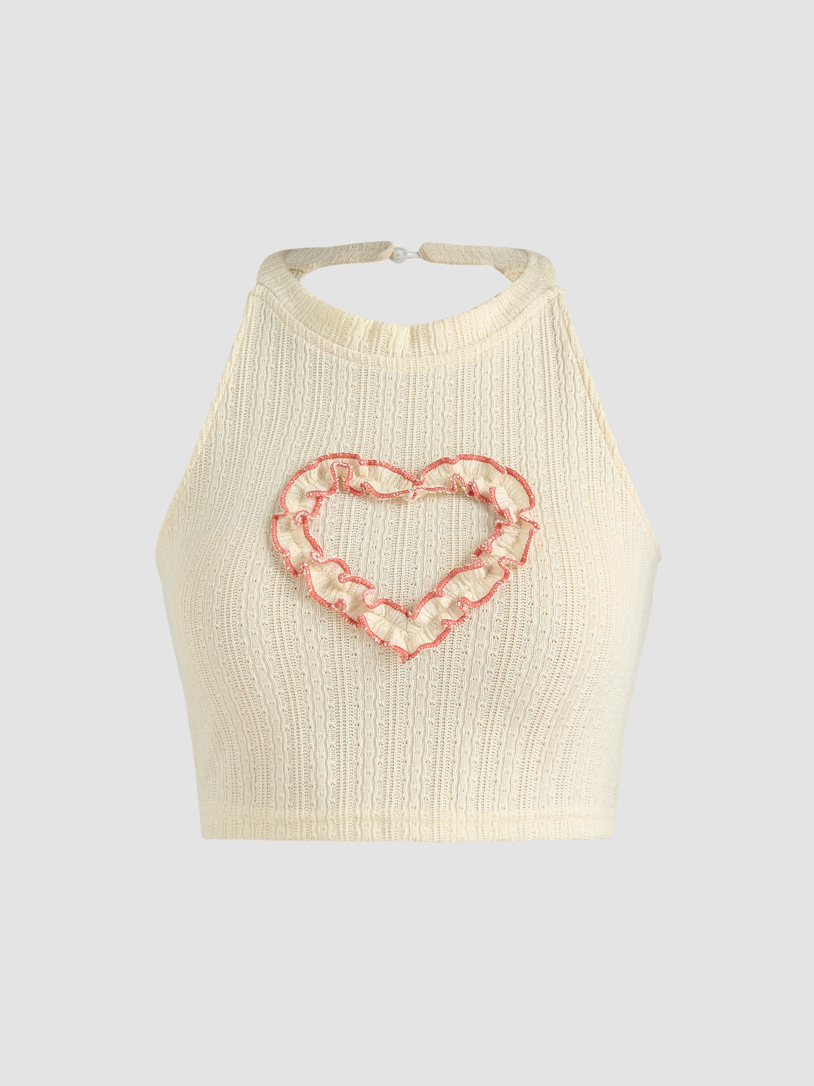 Find Your Love Outlined Heart Tank Cider