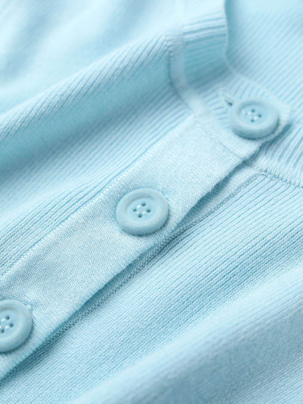 Pastel Blue Knit Top