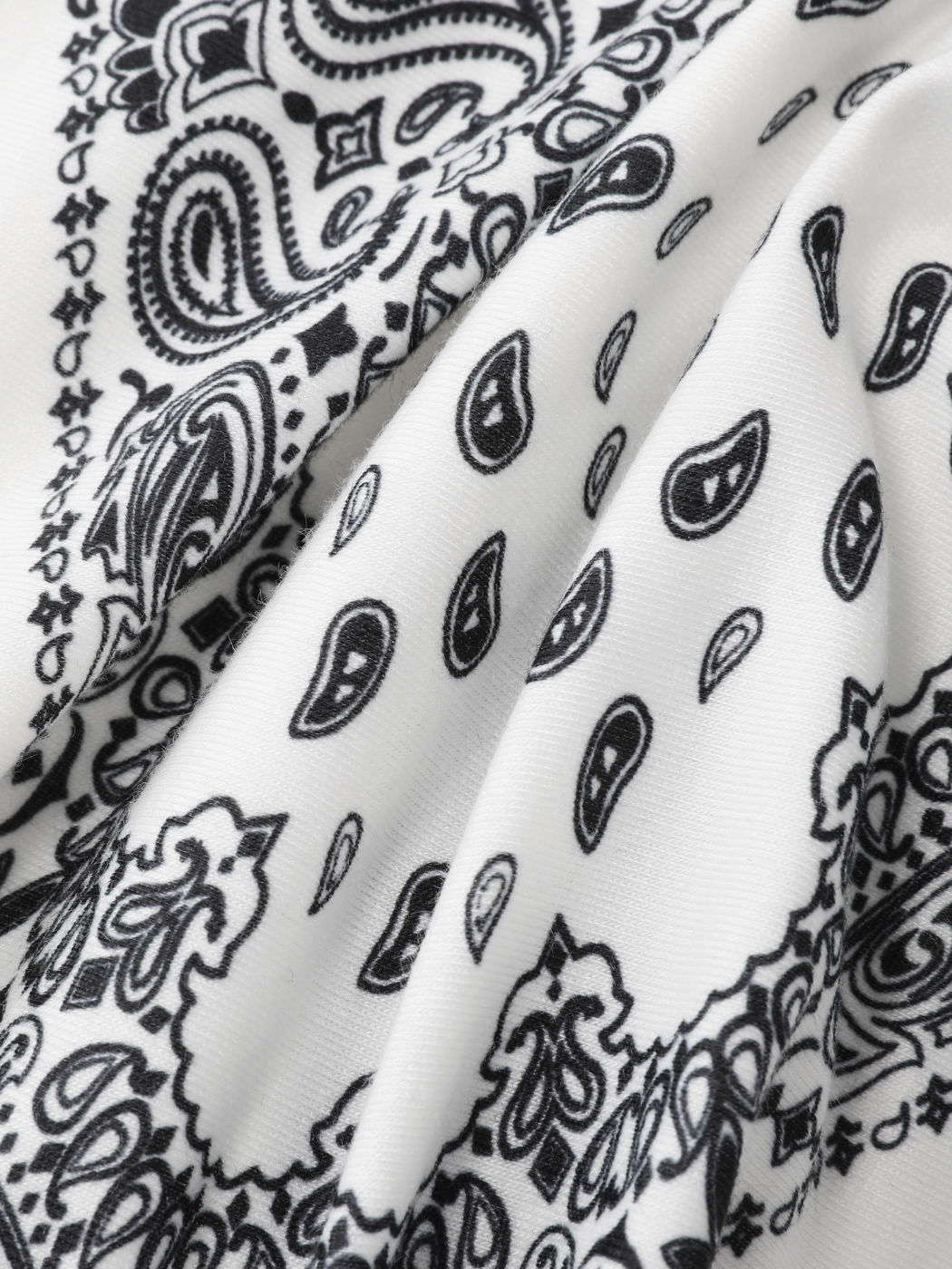  Paisley Crop Tube Tank Top