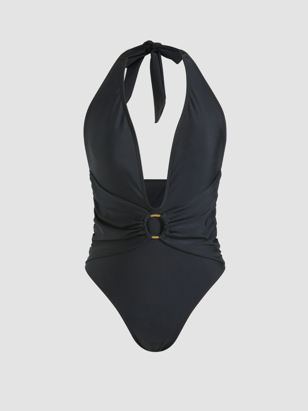Deep V One Piece Swimsuit