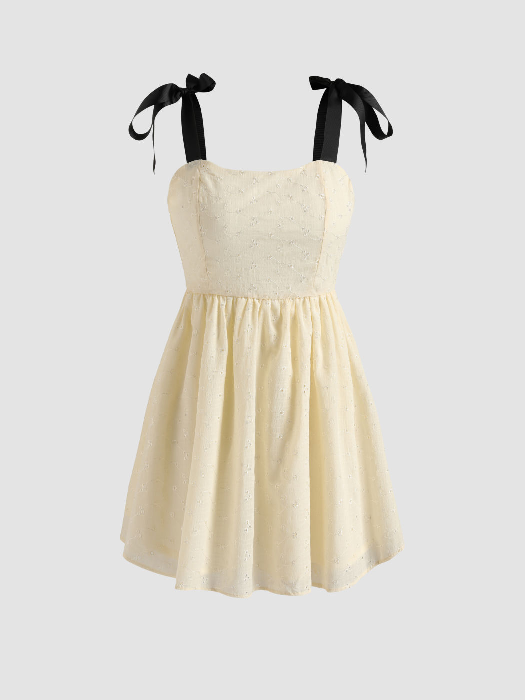 Floral Lace Mini Dress