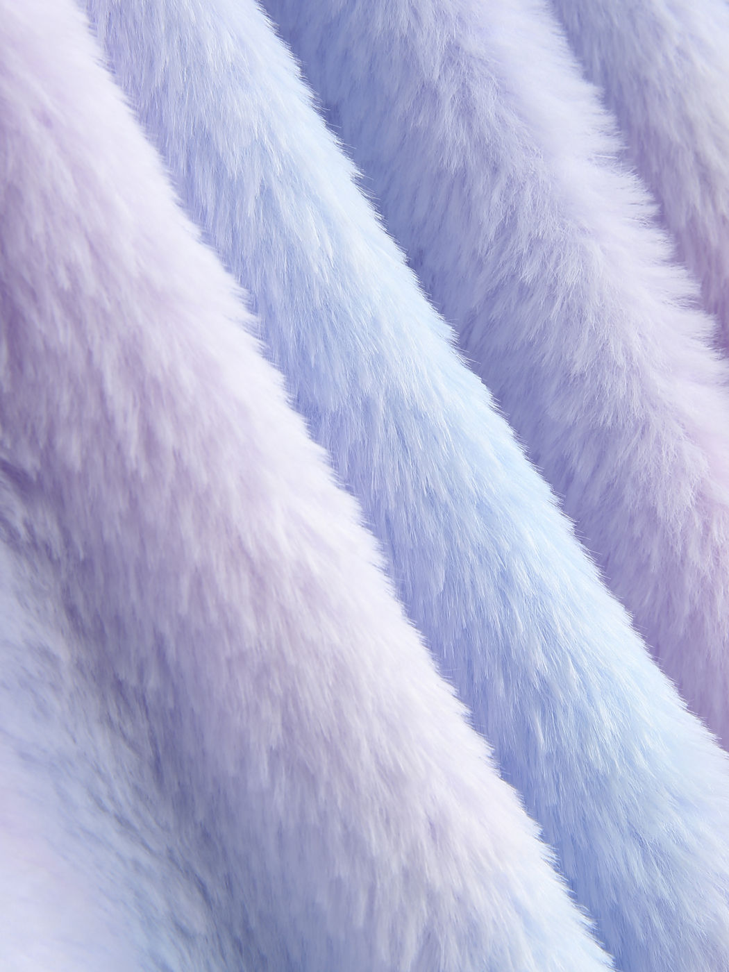 Zuckerwatte übergroße kuschelige Jacke