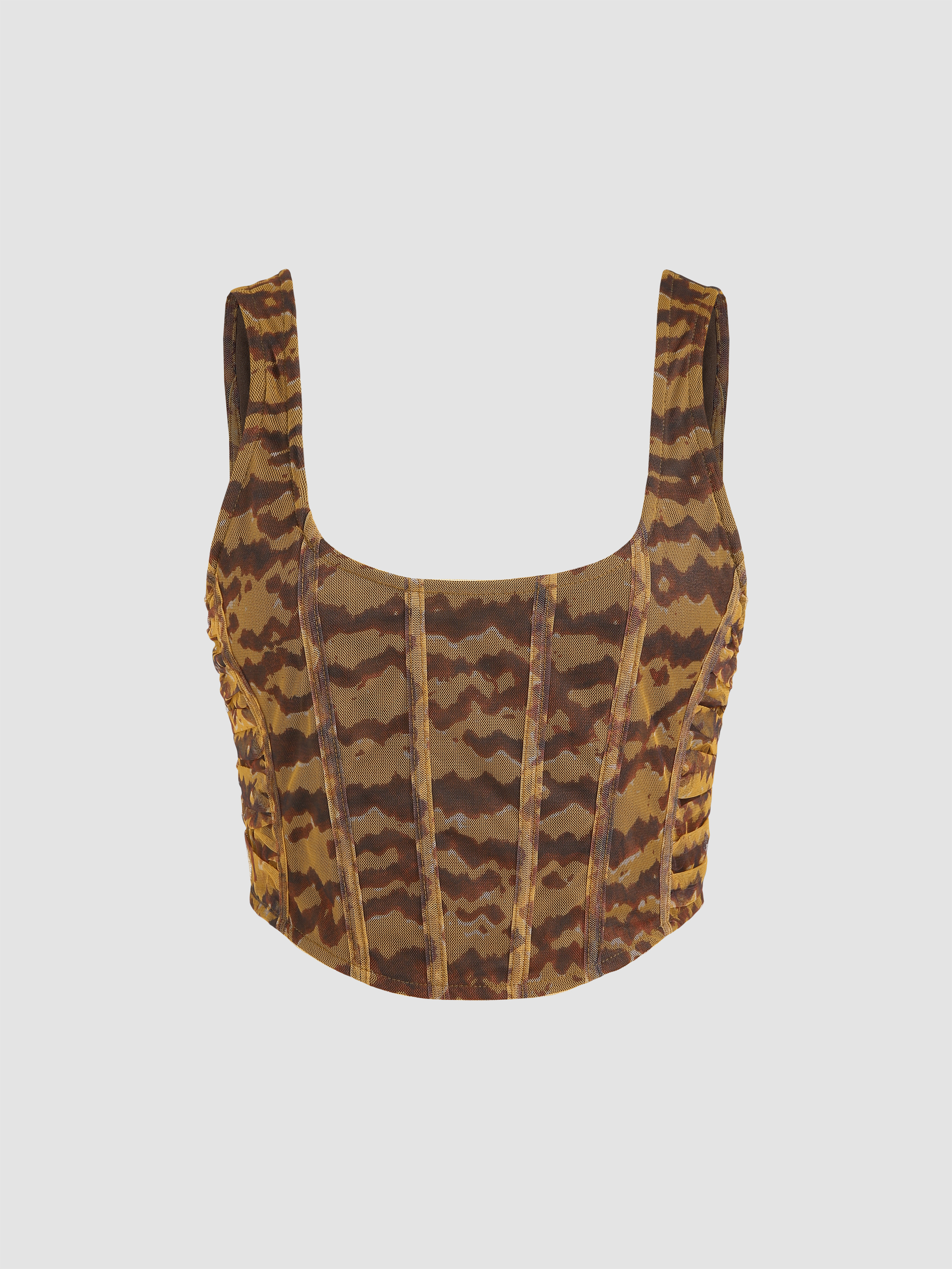 トップス 00s leopard crash tank top CIVARIZE 00s leopard crash tank top CIVARIZE