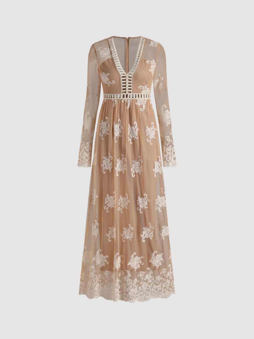 Sheer Mesh Dress Floral Embroidered Maxi Dress Forever 21 Mesh