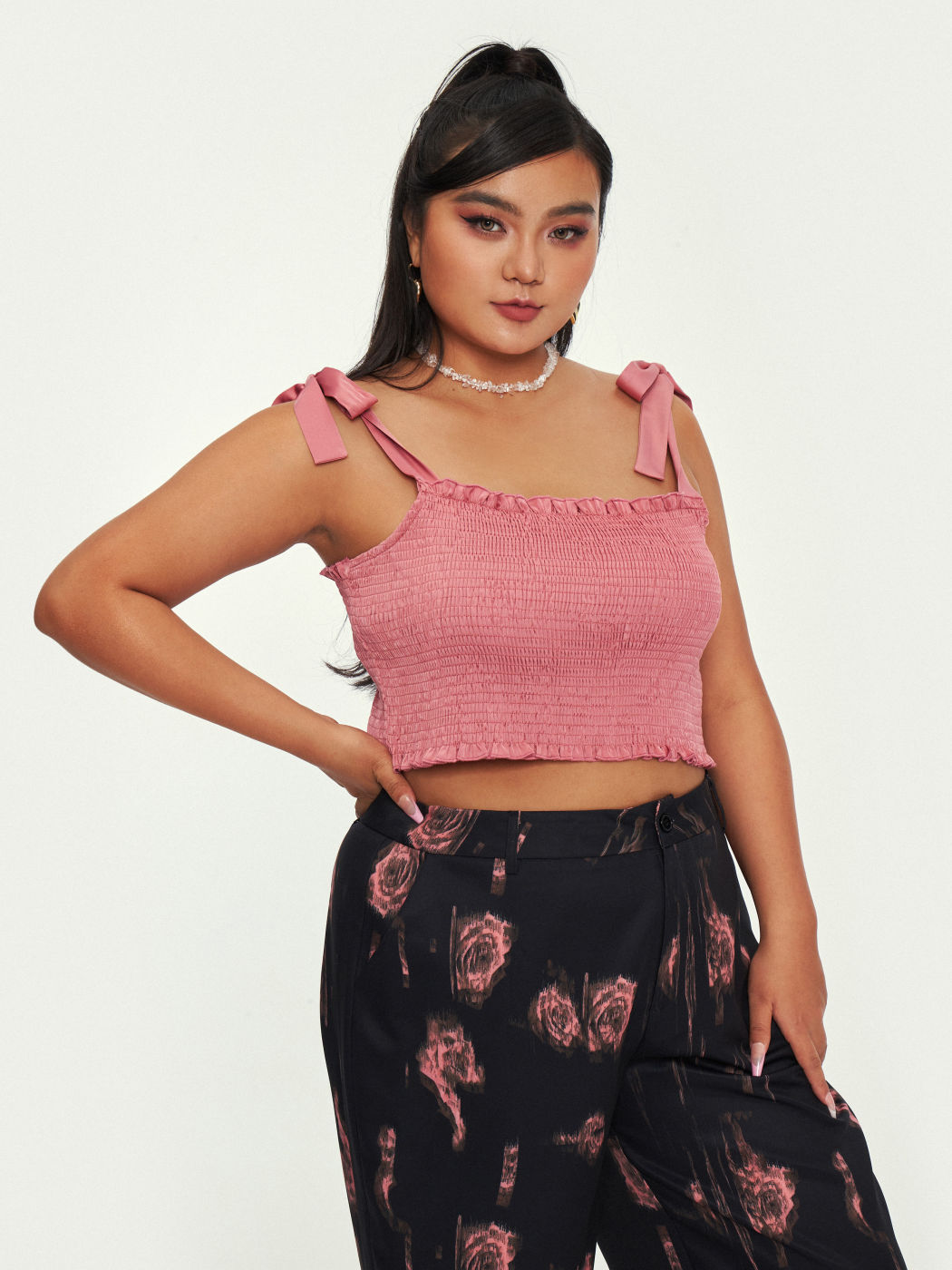 Pinch Me Pink Tank Top Curve & Plus