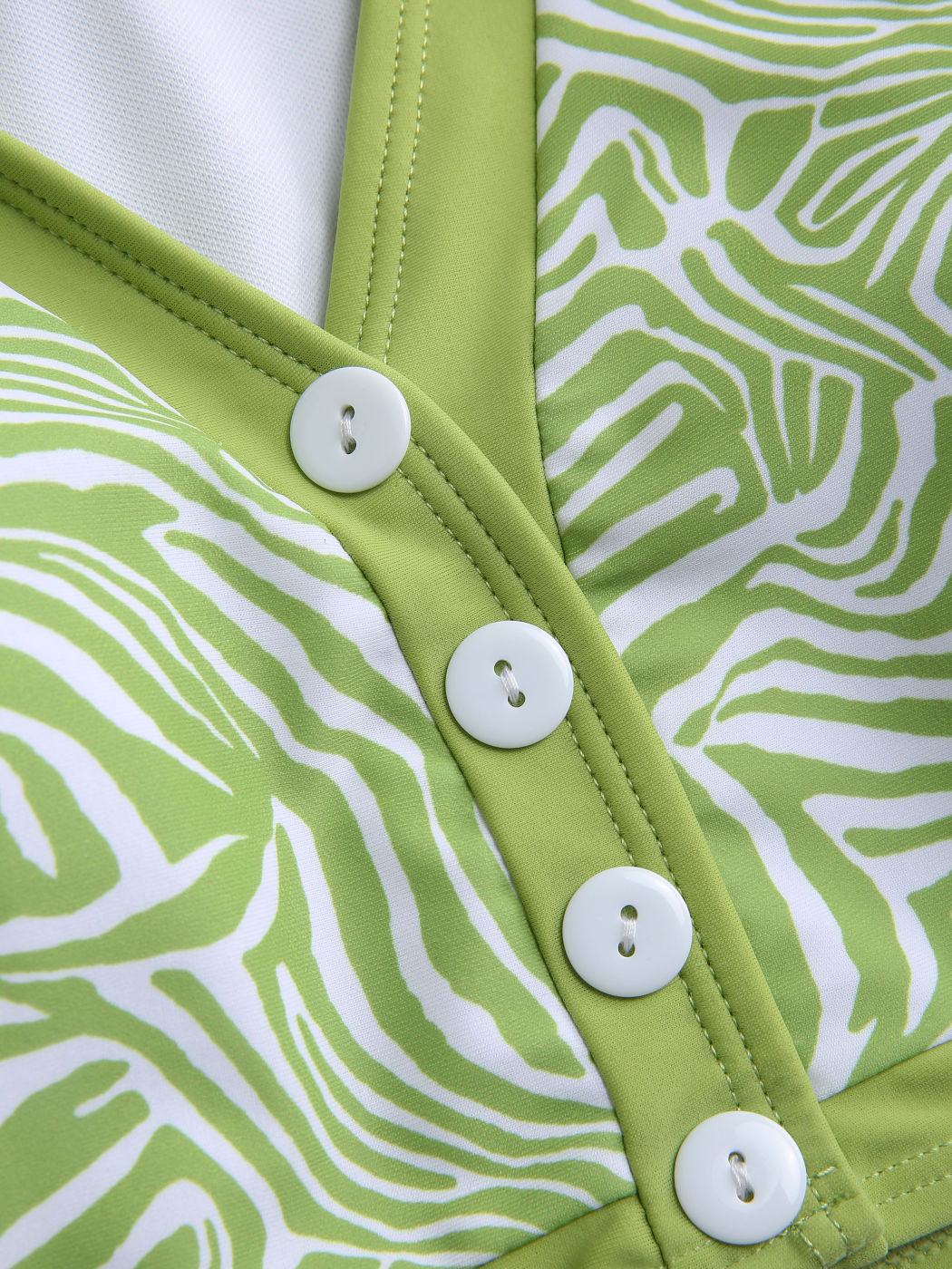 Sage Swirl Neckholder-Bikini-Set