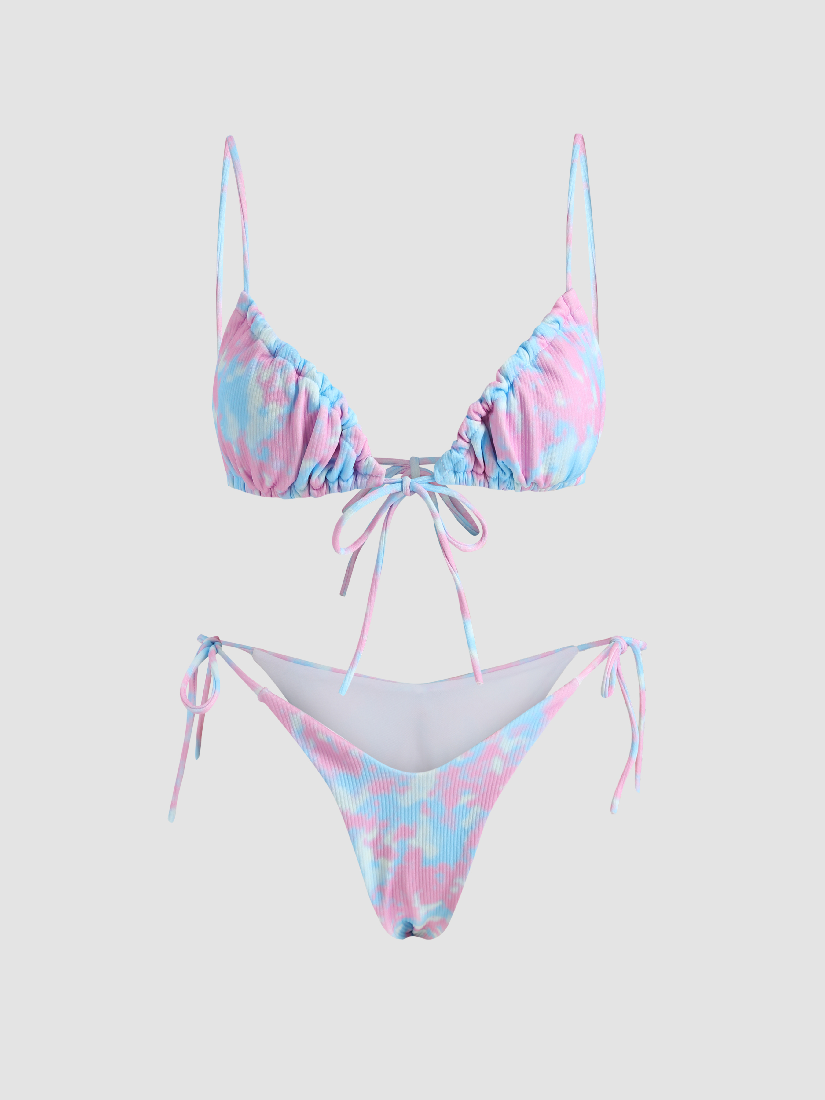 Beach Tie Dye Bikini Set - Cider