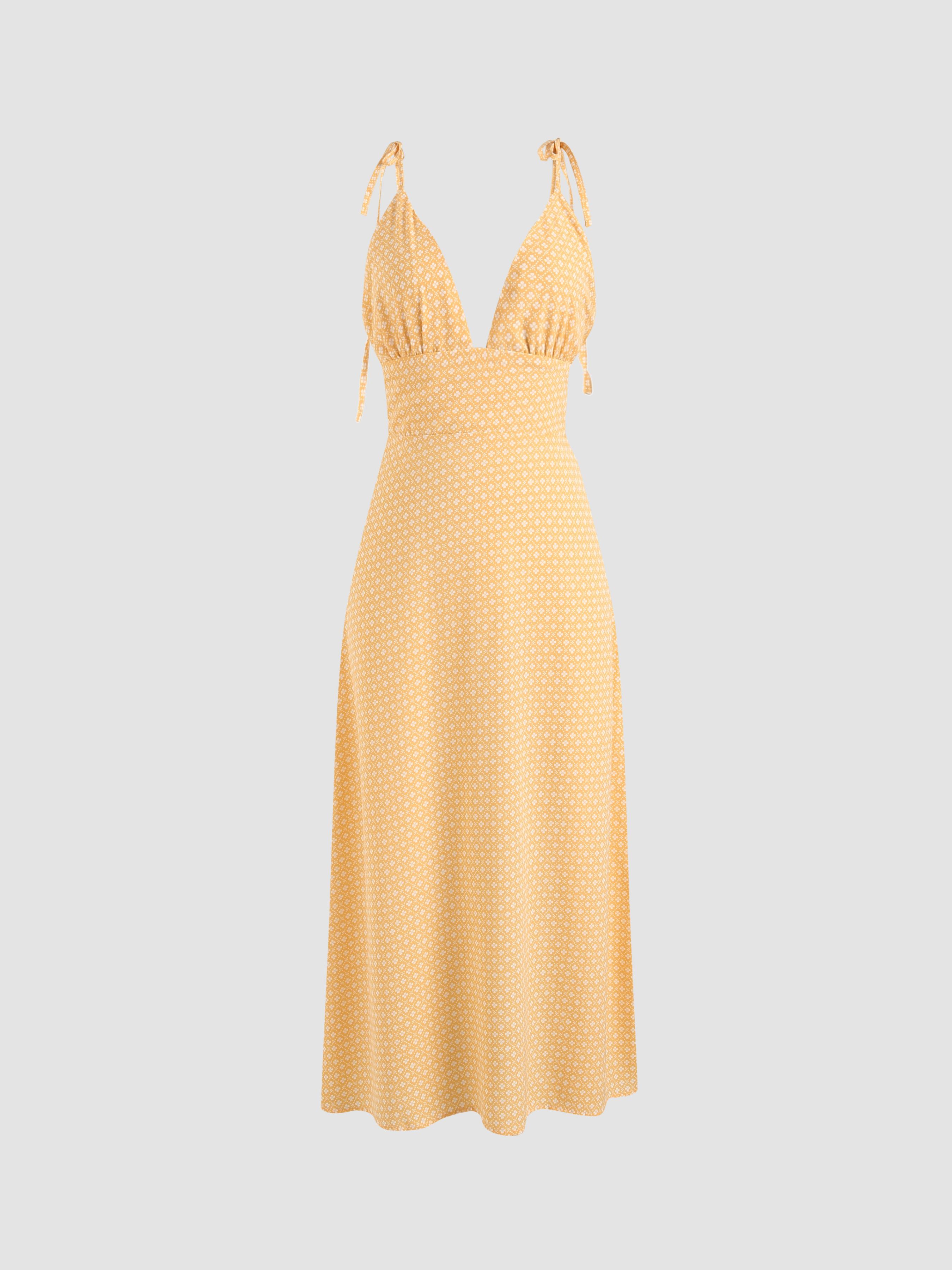 Ditsy Floral Maxi Dress Cider