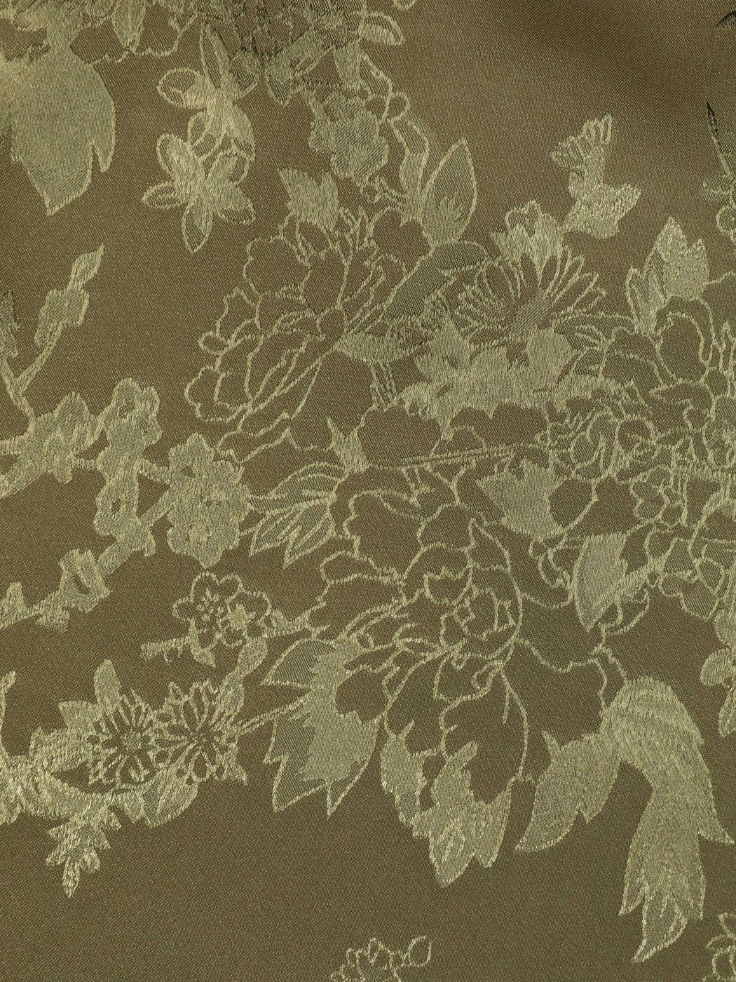 Blumenjacquard-Spitzen-Korsett-Minikleid