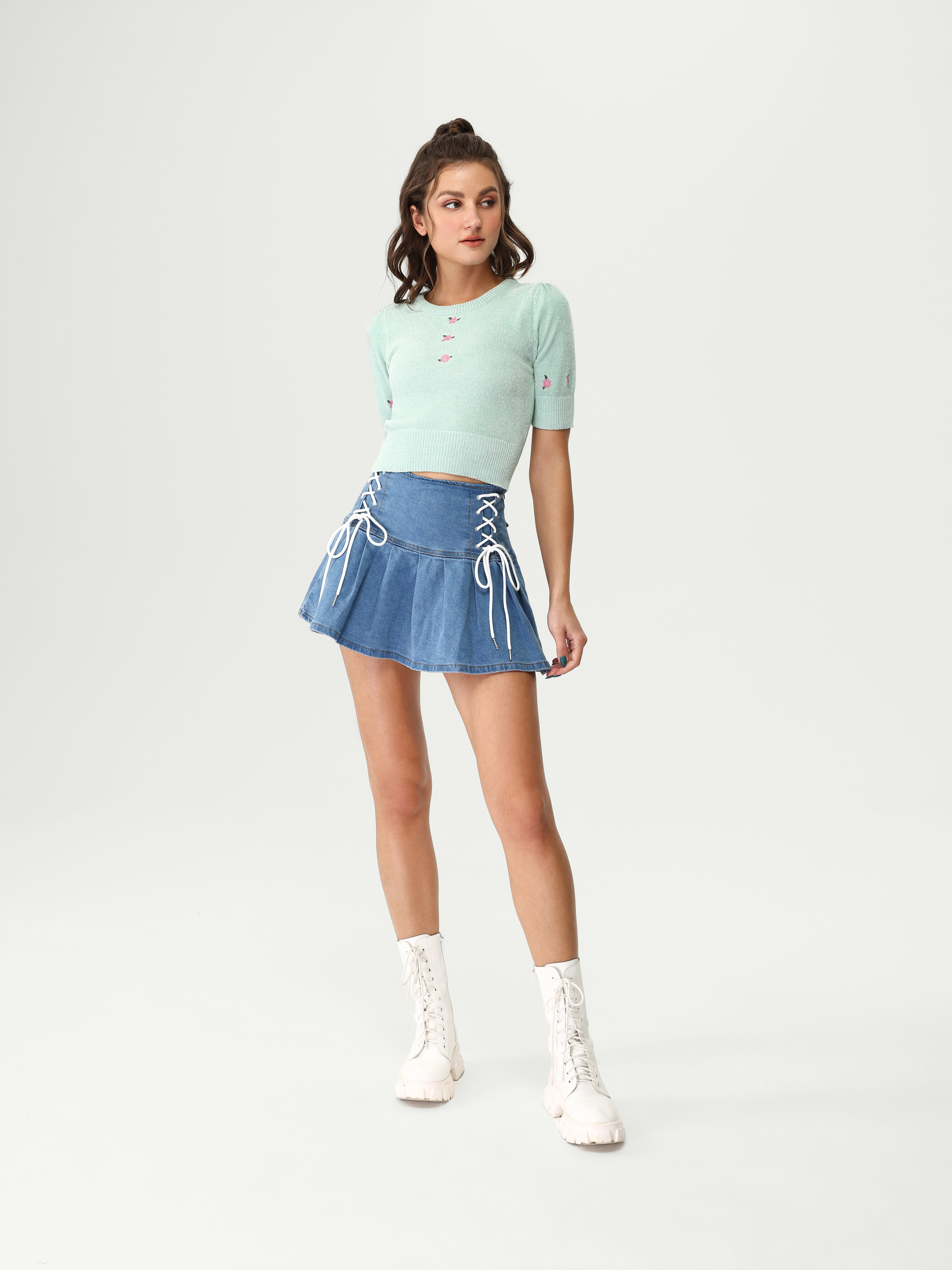 Ivy Long Denim Skirt – Strawberry Moon Boutique