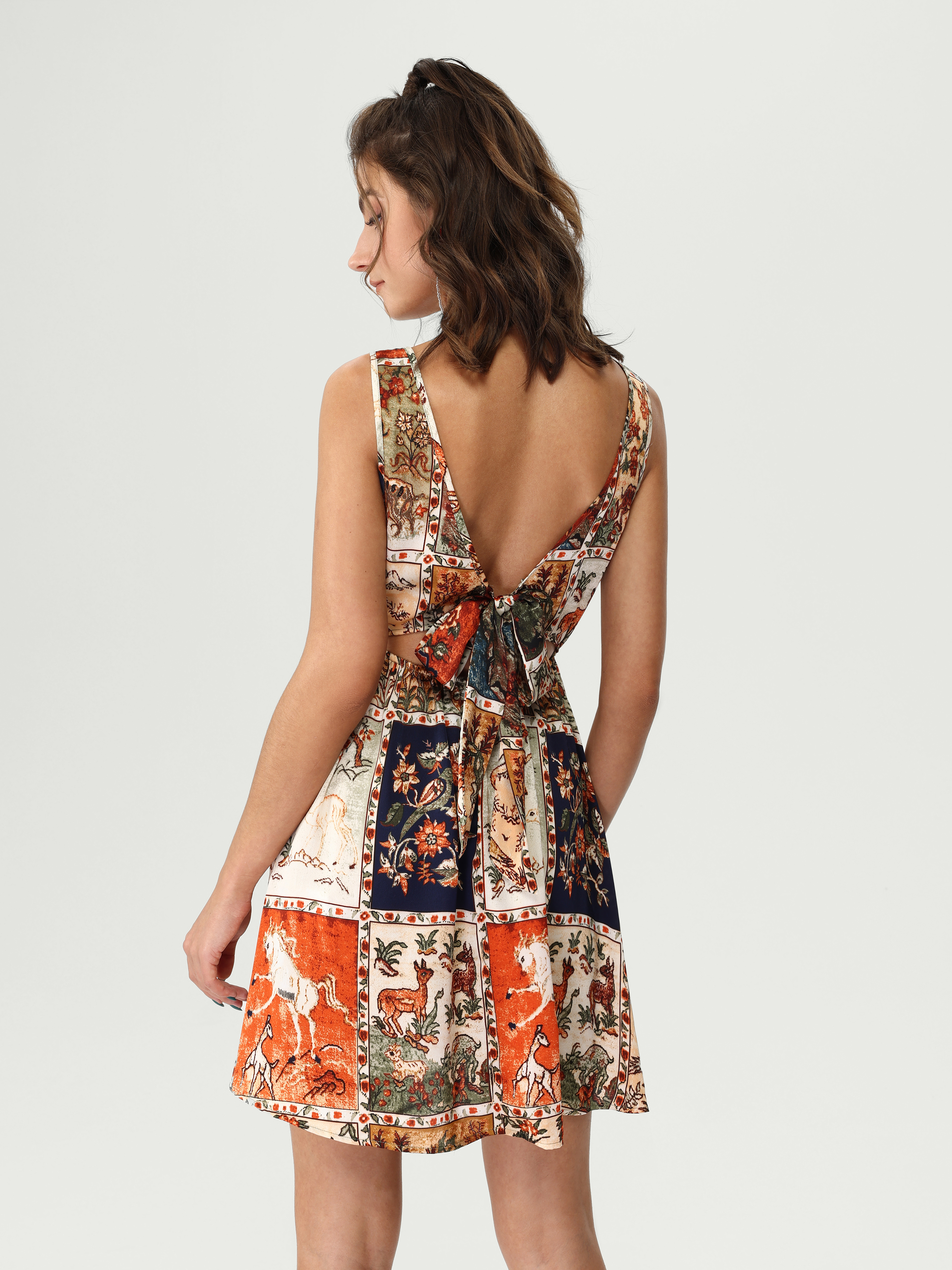 Paisley Mini Dress by bonprix