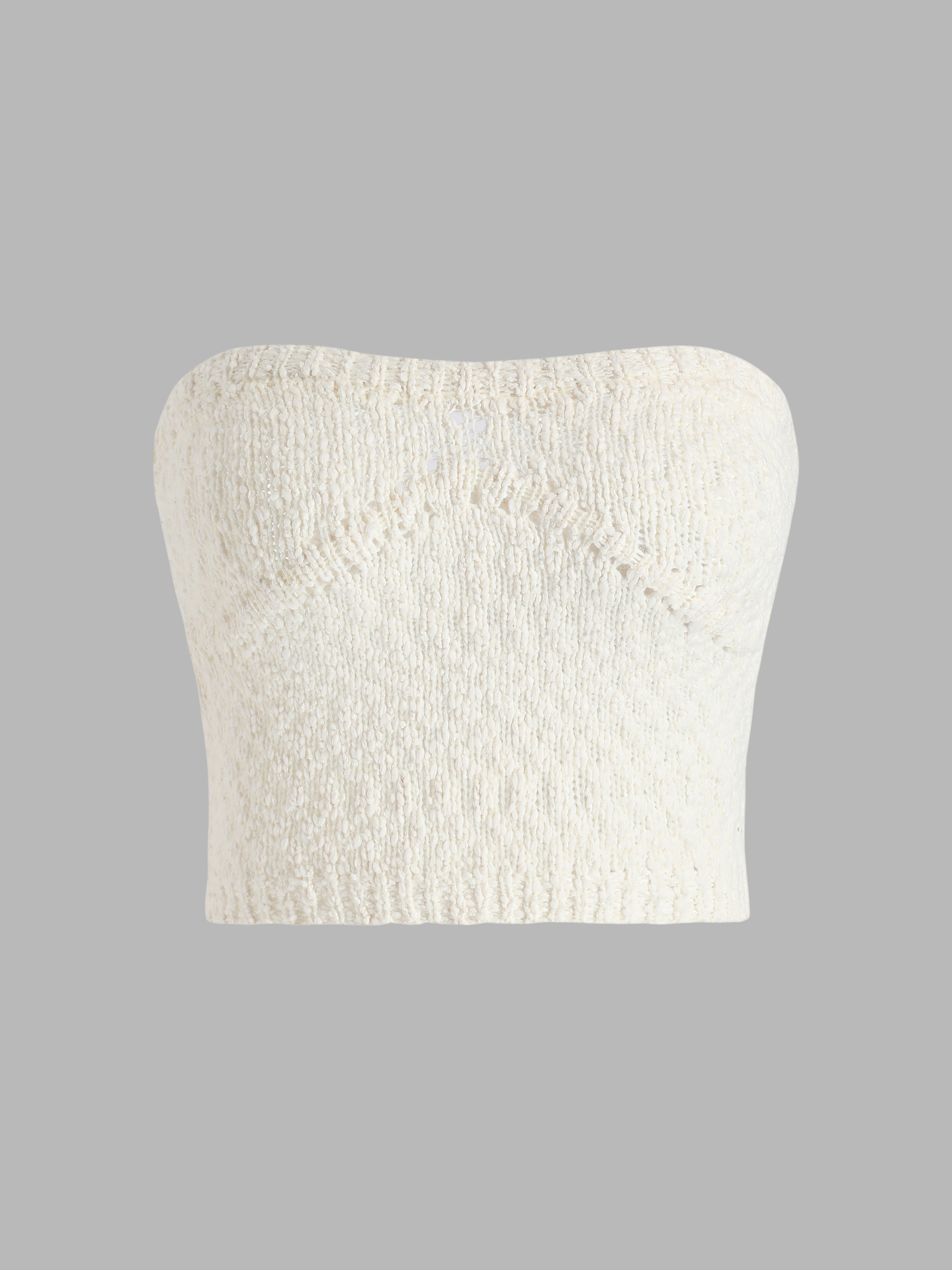 Solid Knit Tube Top - Cider