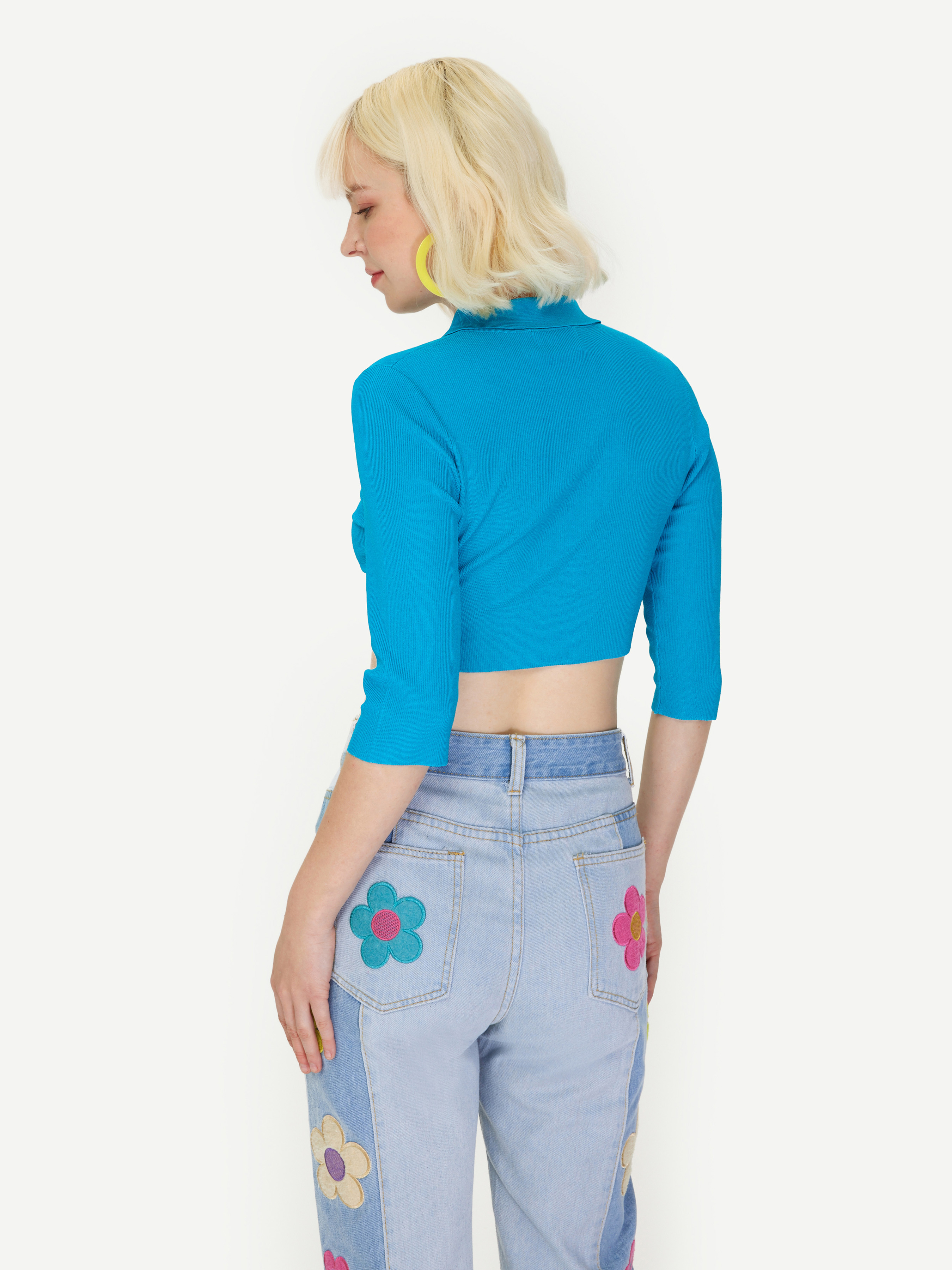 Neon Cut Out Top