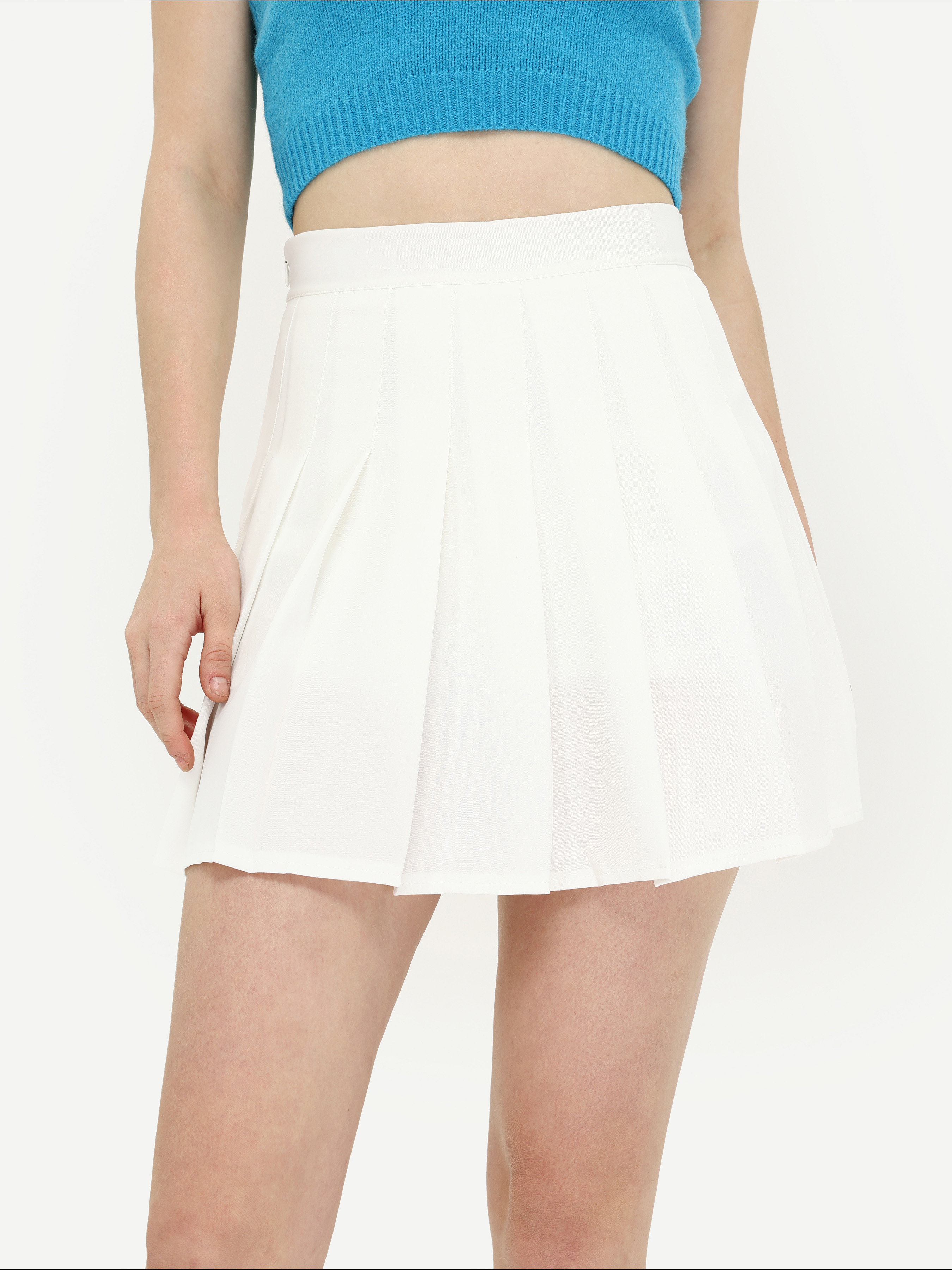 White skater skirt shop 4xl