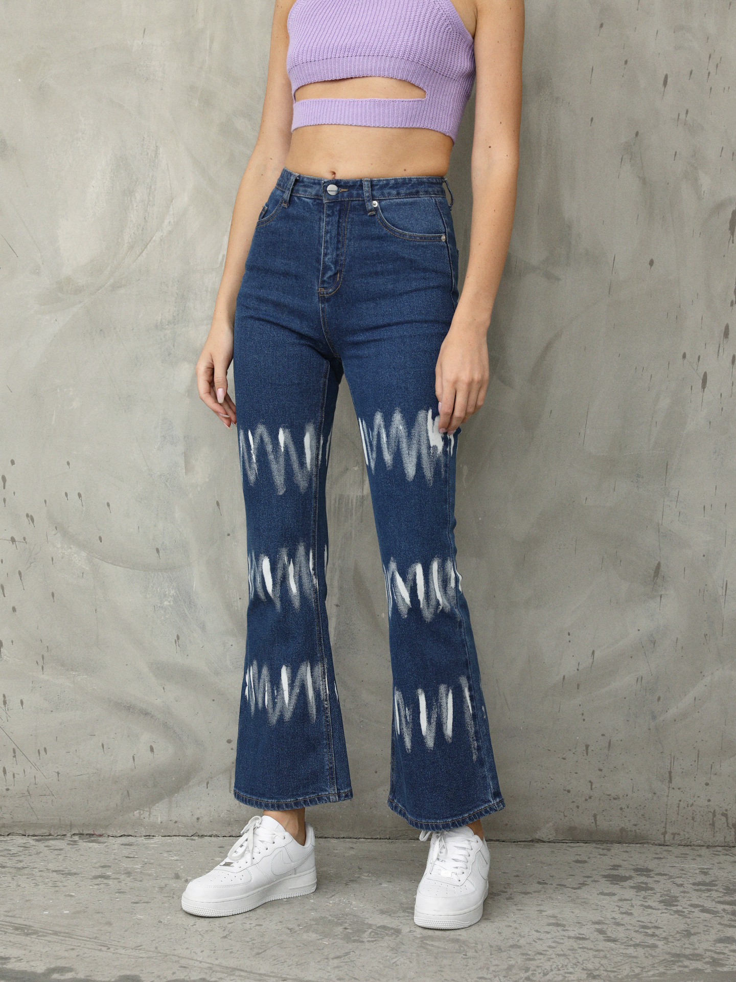 Pantalones tie dye online subdued