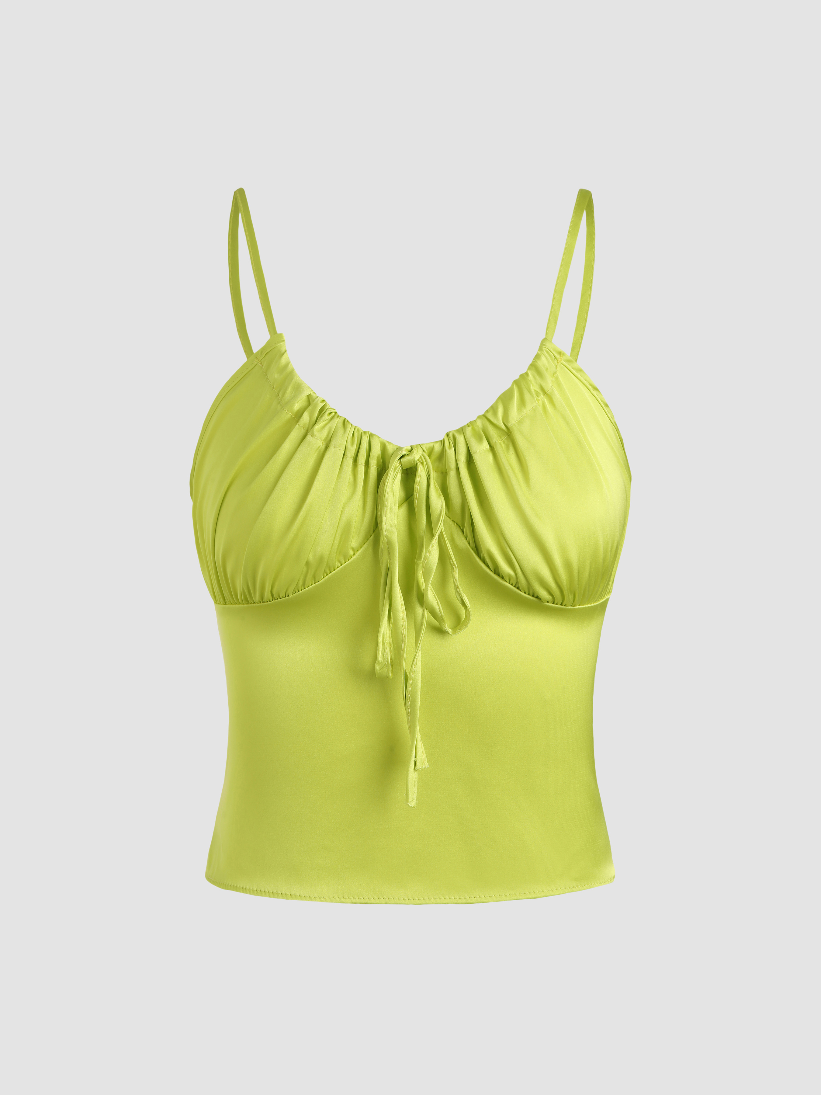 Green Sweetheart Cami Top - Cider