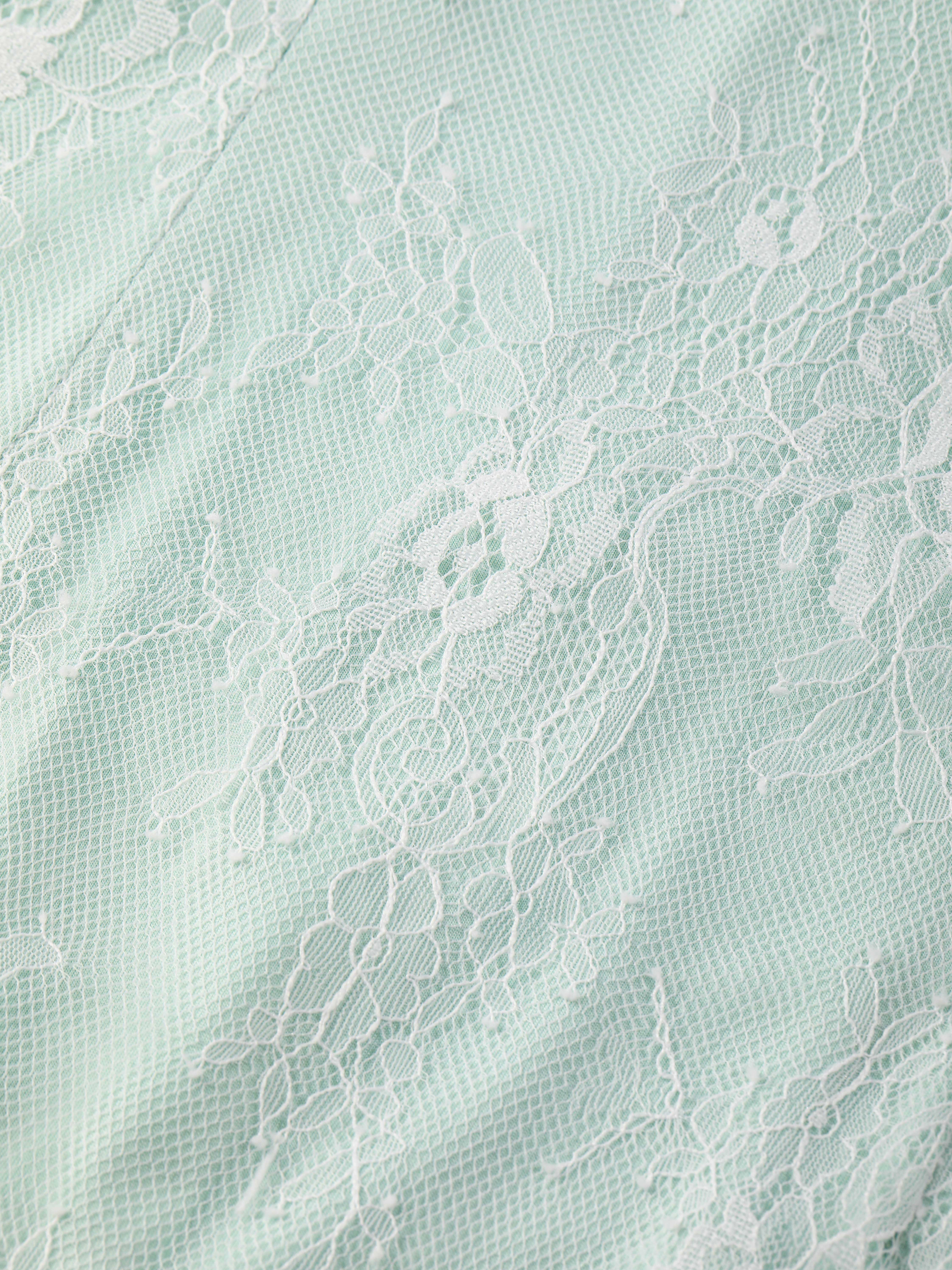 Lace Knot Front Cami Dress - Cider