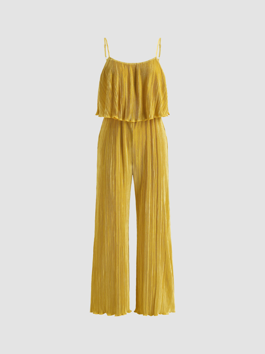Solid Layered Jumpsuit