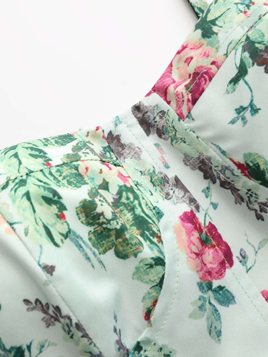 Zara Floral Corset Dress Size XS