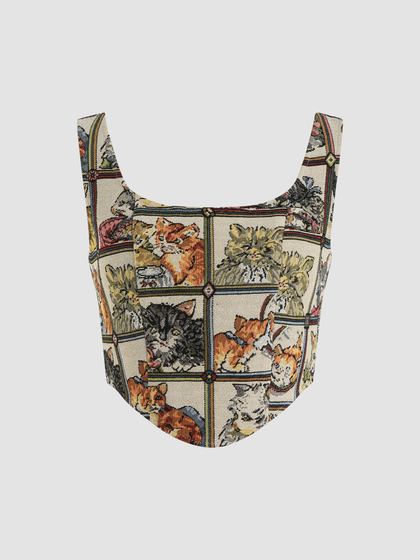 Canotta corsetto amante dei gatti