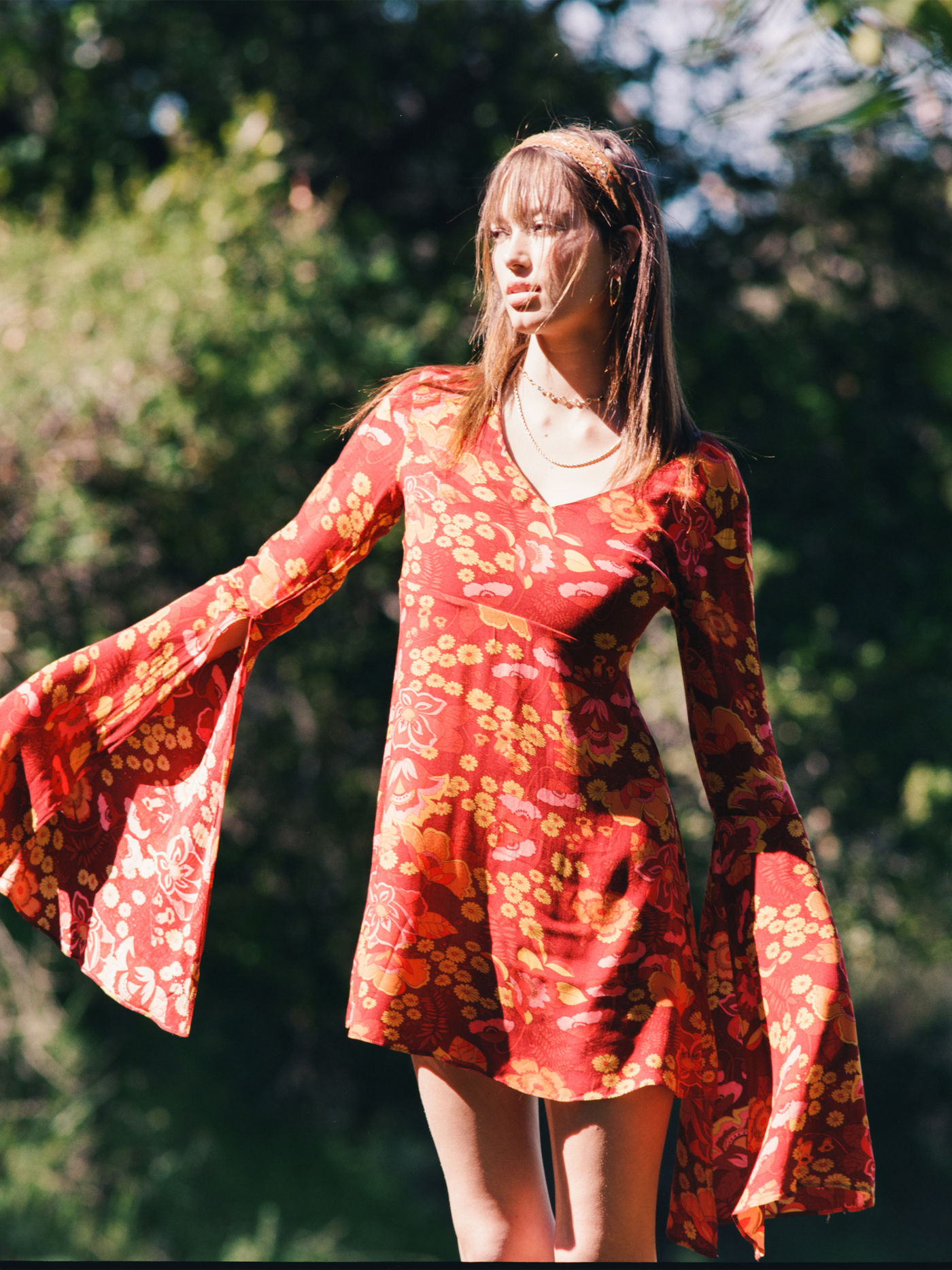 Blossom Floral Mini Dress 