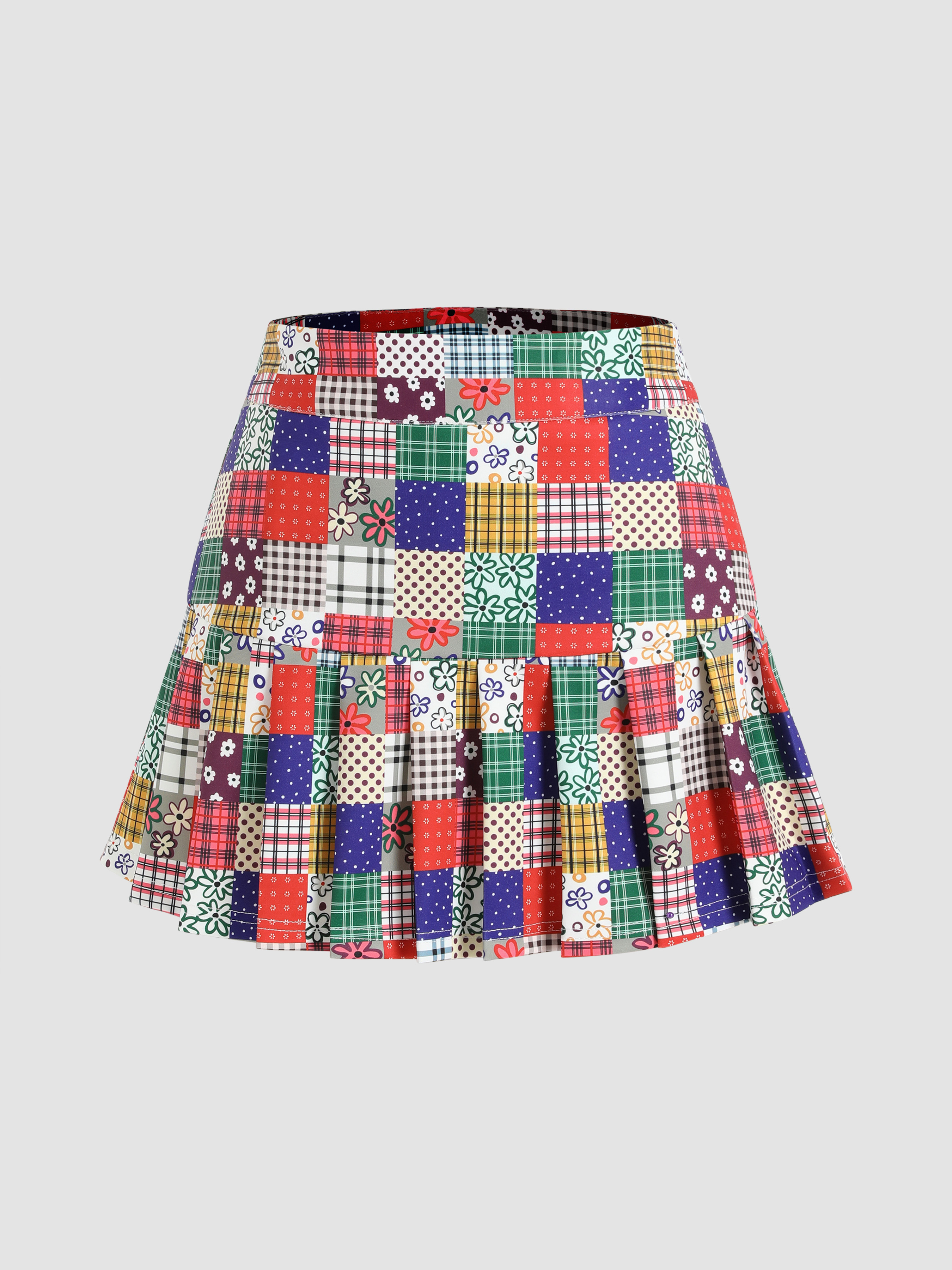 Short pleated skirt outlet quilt