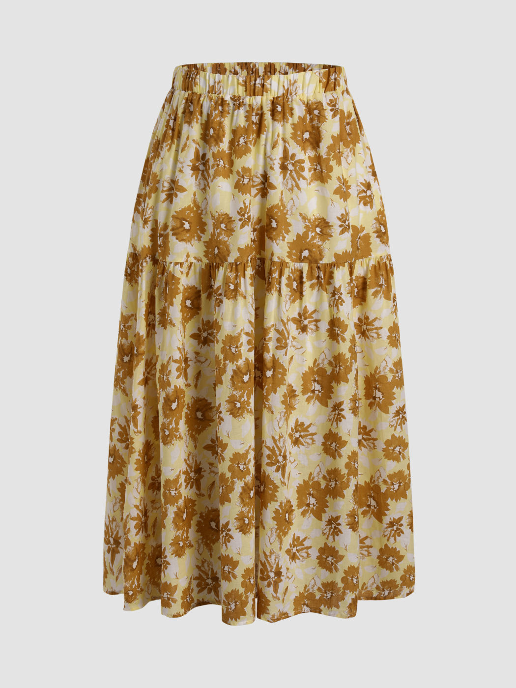 Floral Midi Skirt