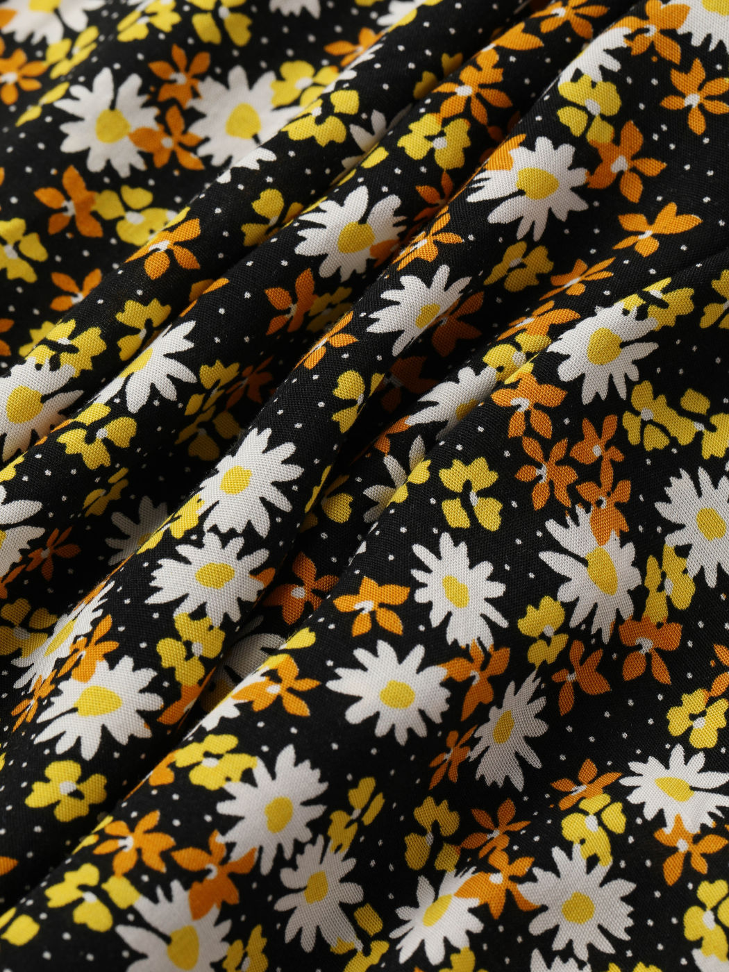 Minikleid mit Sonnenblumenmuster