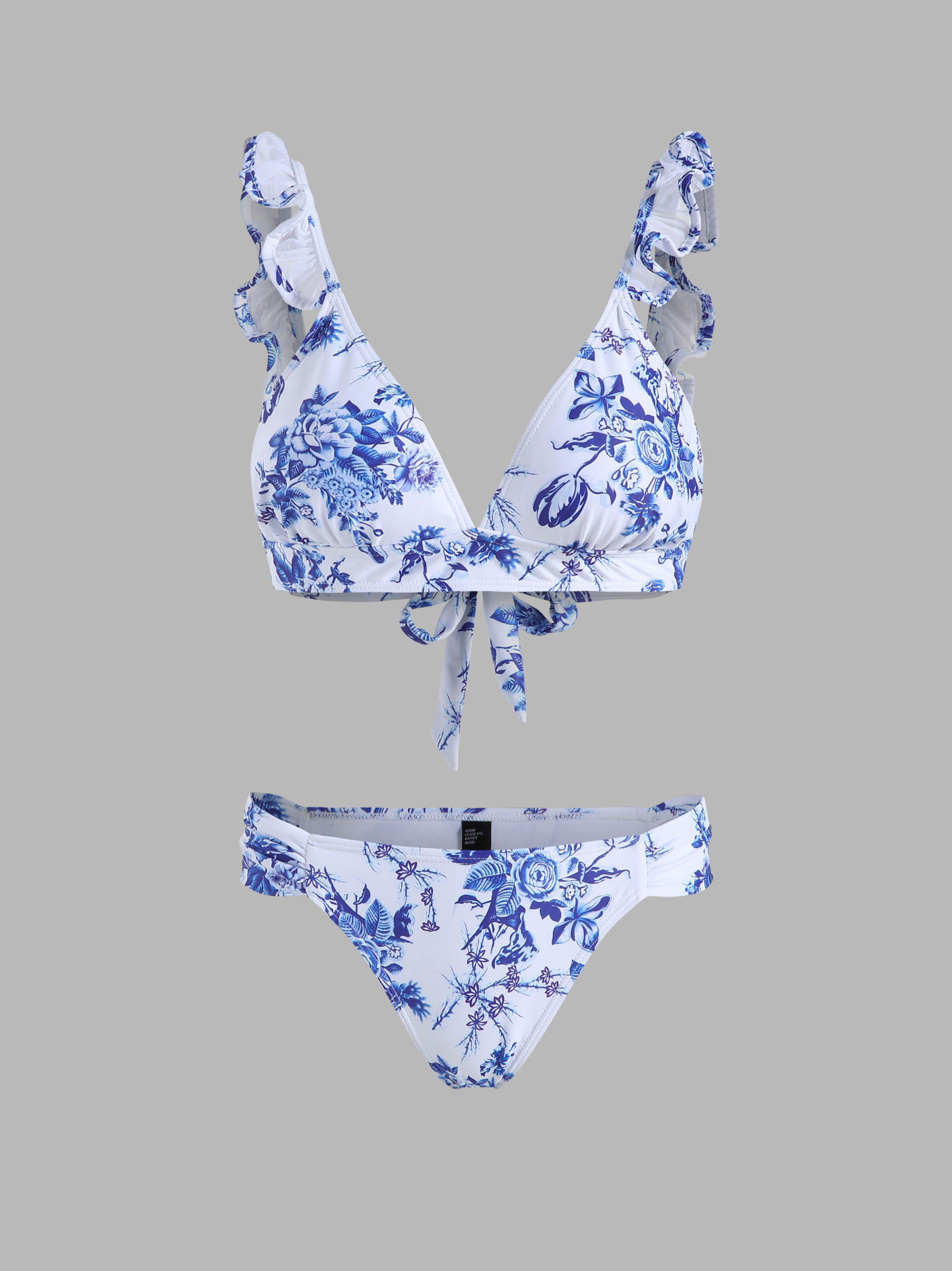 Tropical Pattern Bikini Set