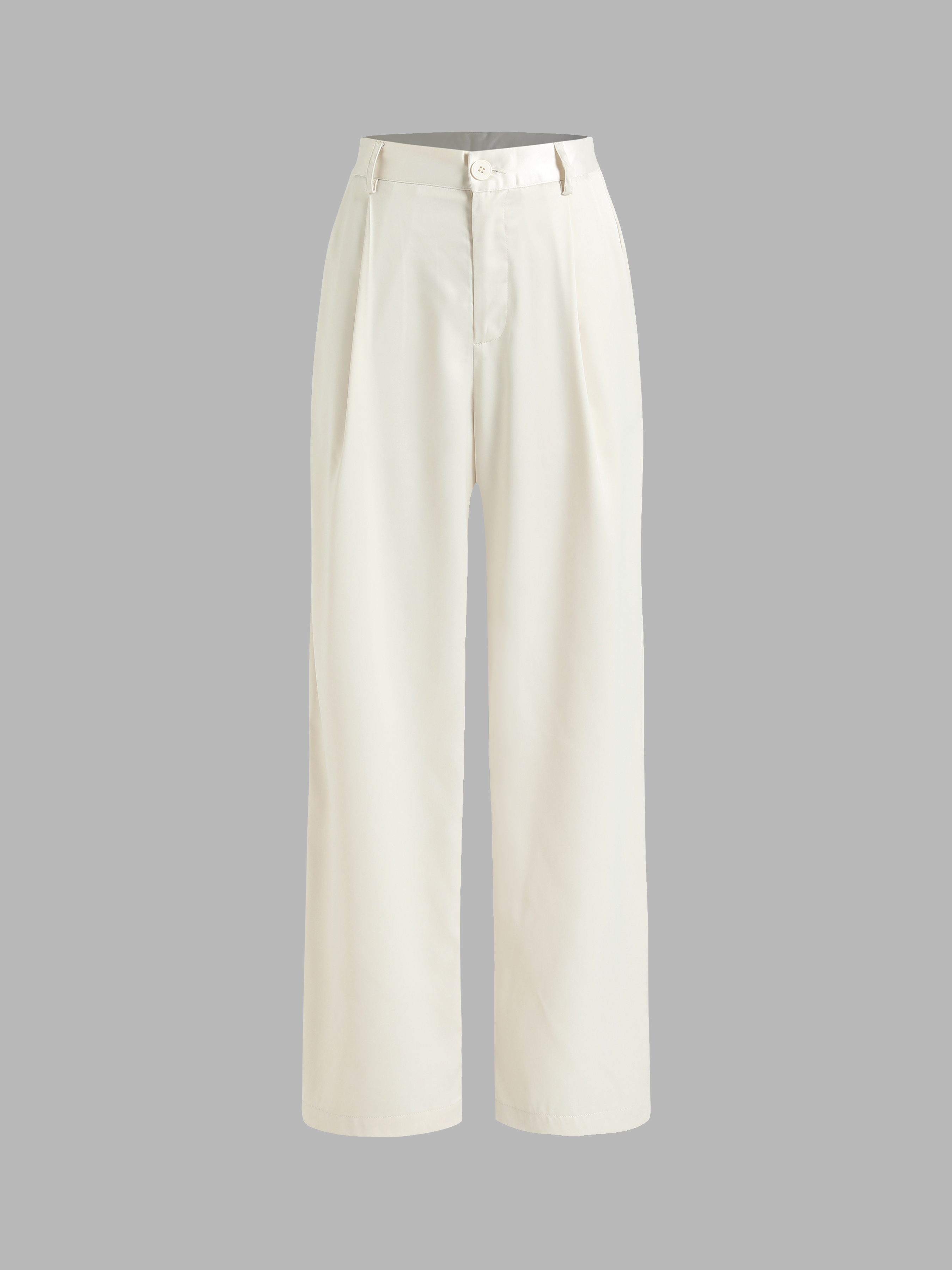 Flared trousers - Cream/Zebra print - Ladies | H&M