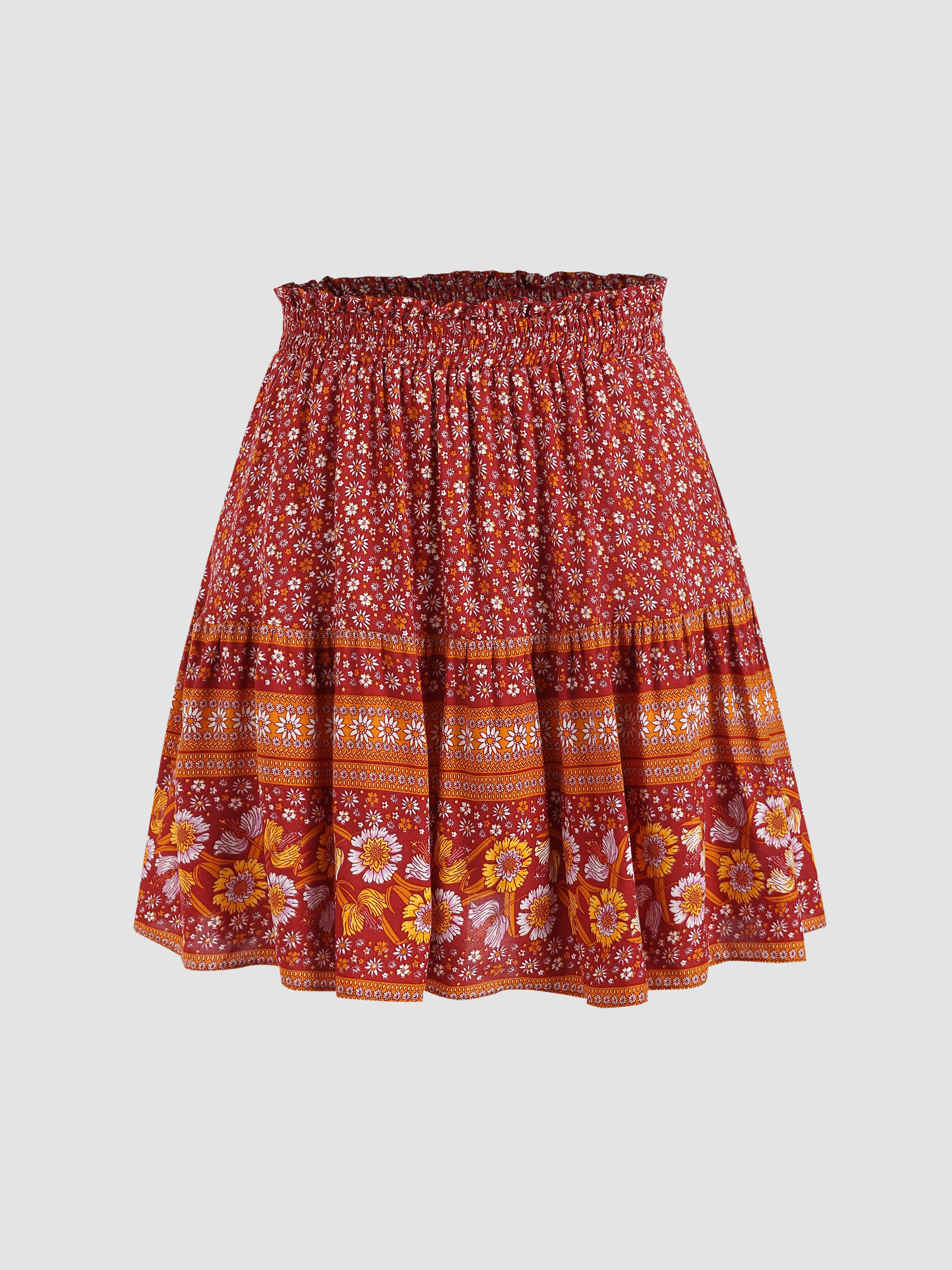 Boho Short Flowy Skirt Cora - Boho Dress Official