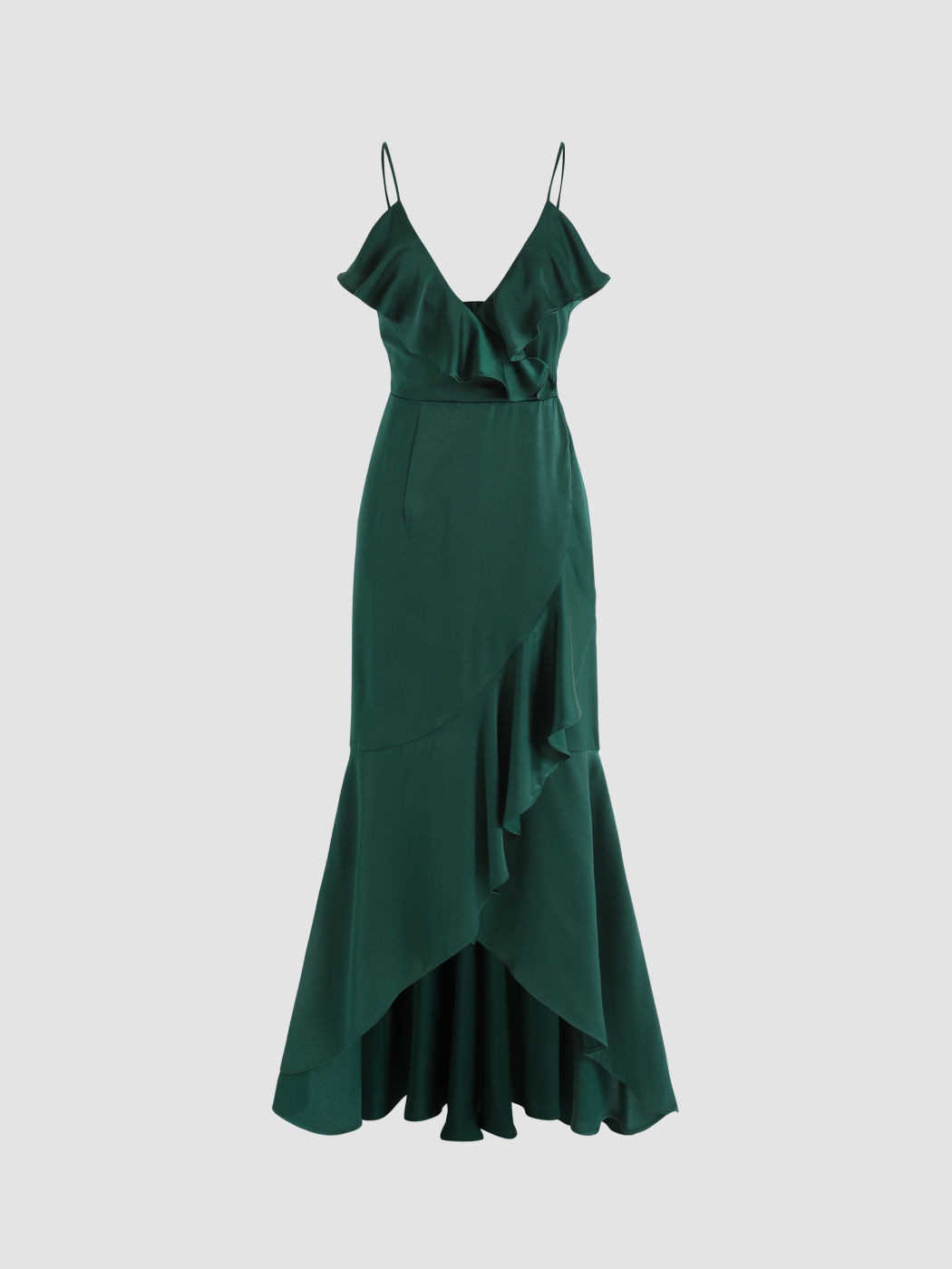 Weiches und süßes formelles Maxikleid