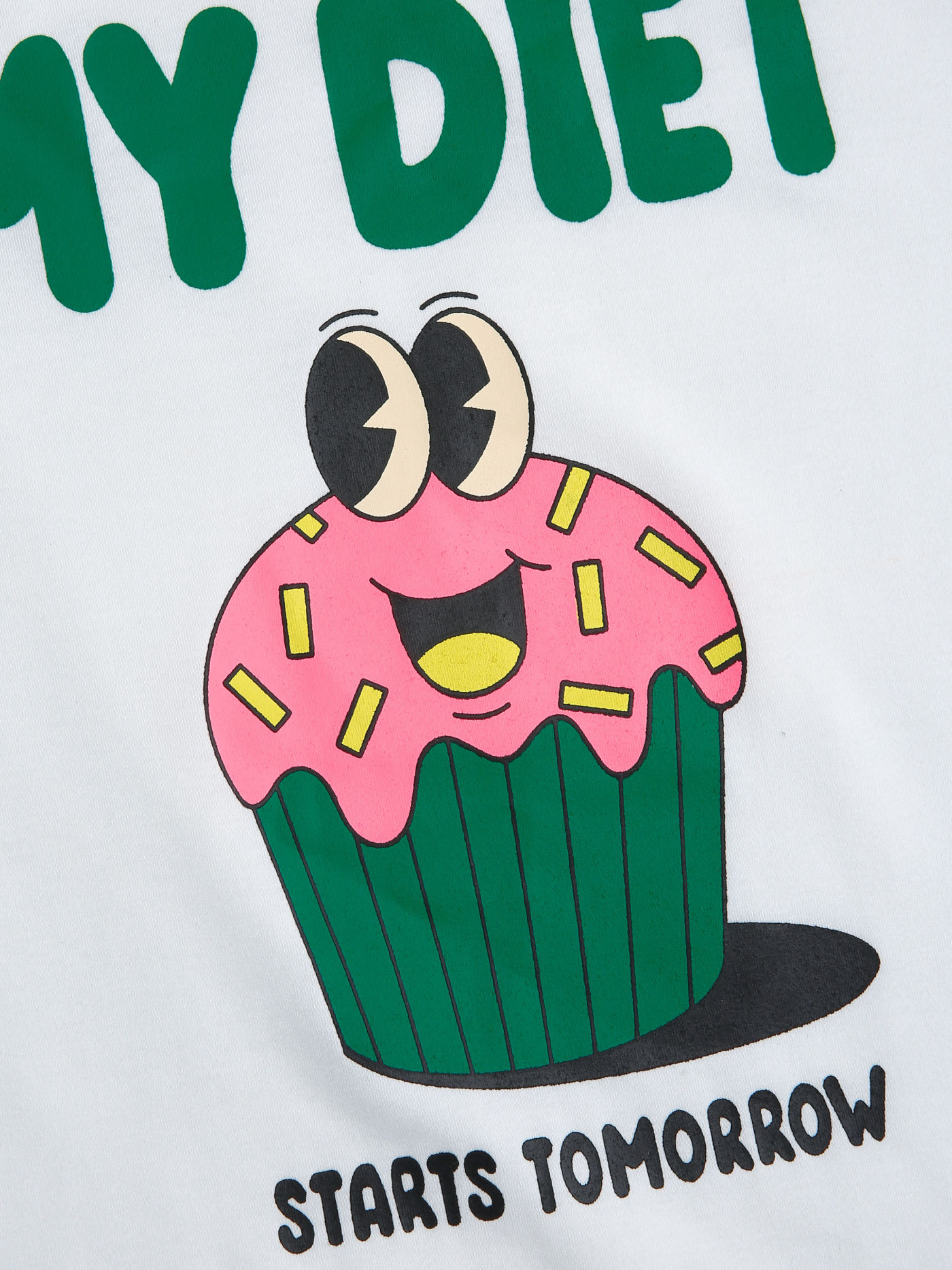 My Diet Starts Tomorrow Graphic T-shirt