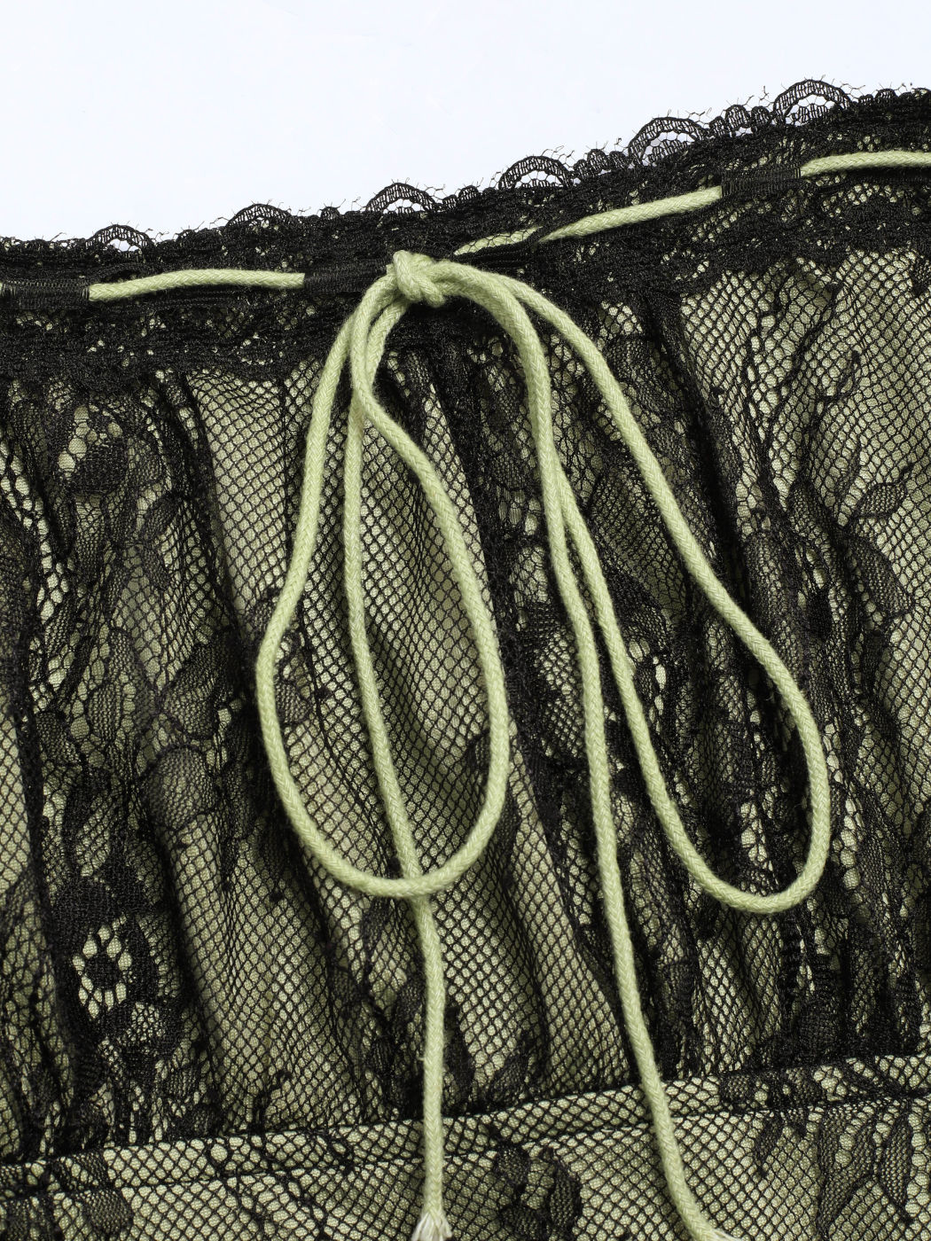 Curve&Plus Lace Knot Front Cami Dress