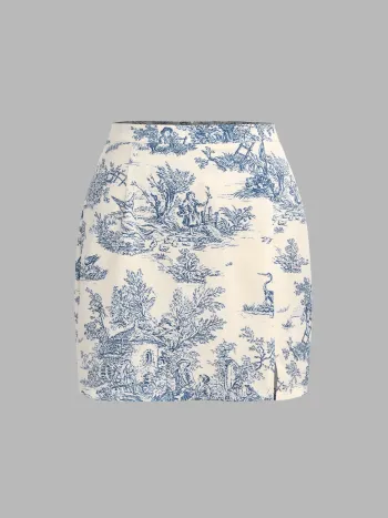  Toile de Jouy Minirock