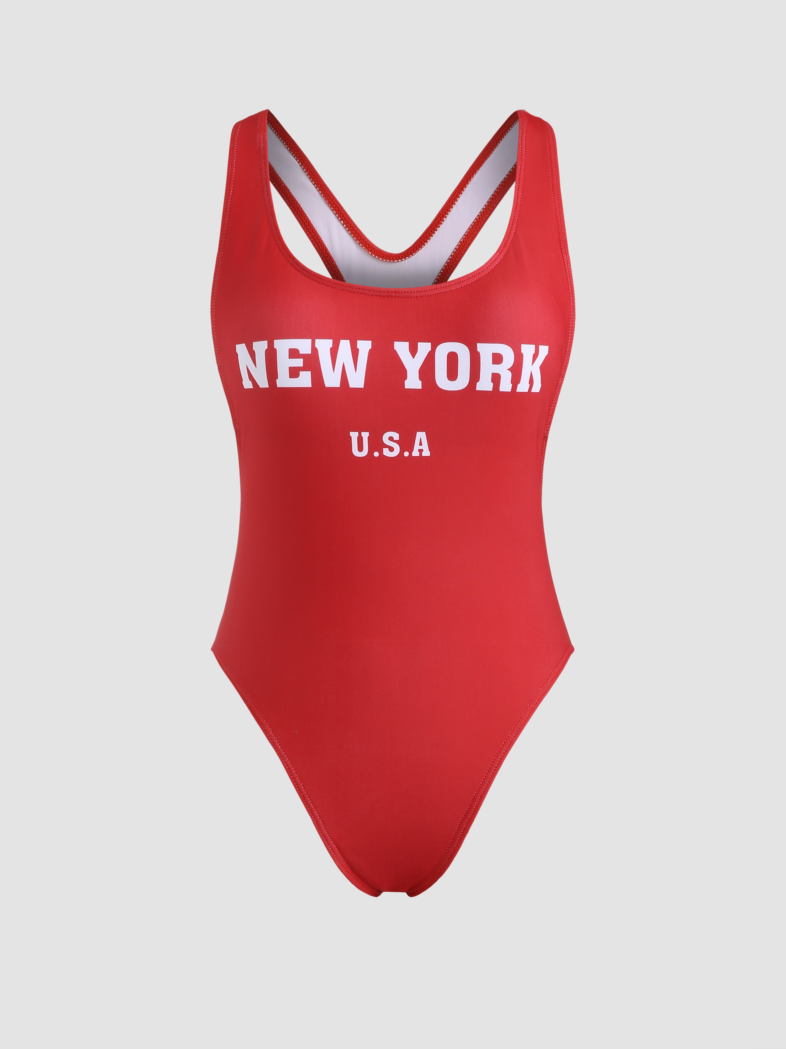 New York One Piece Swimsuit