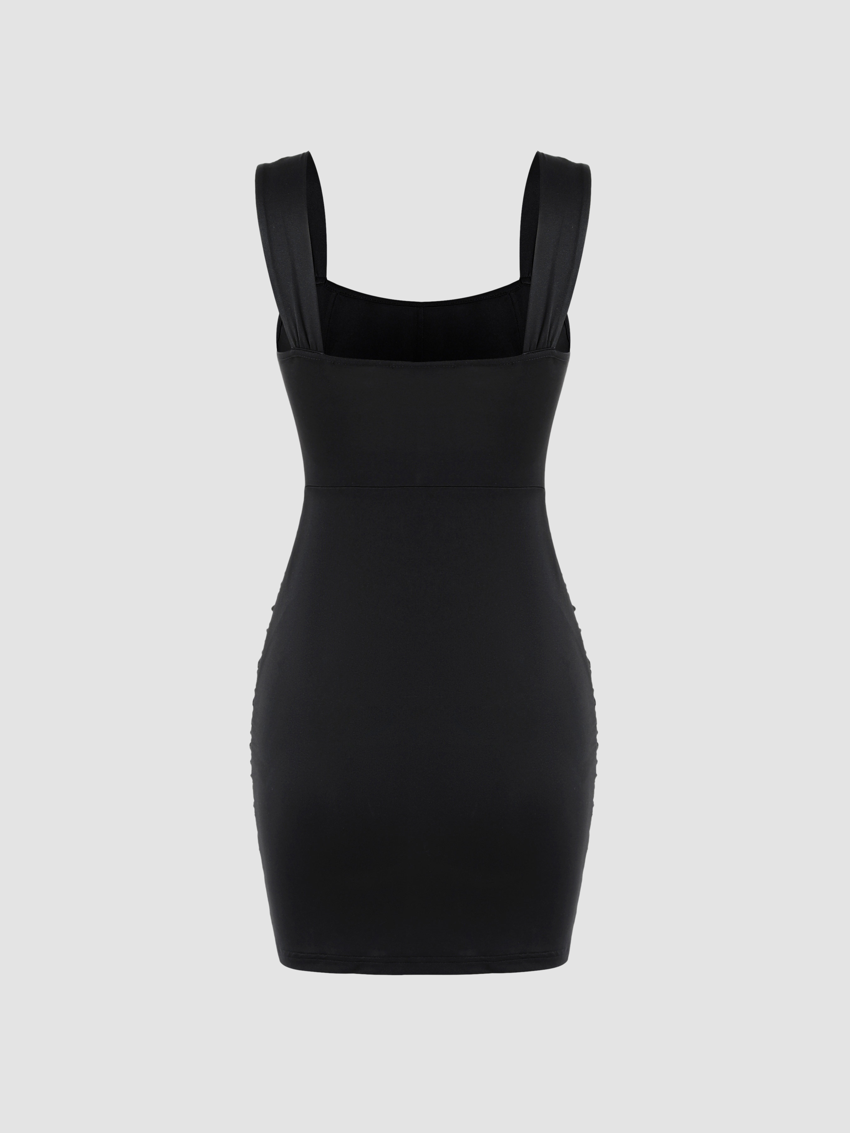 Sun Dresses Graduation Dress Grad Dresses Knit Fabric Solid Ruched Mini Dress Sun Dresses Graduation Dress Grad Dresses Knit Fabric Solid Ruched Mini Dress