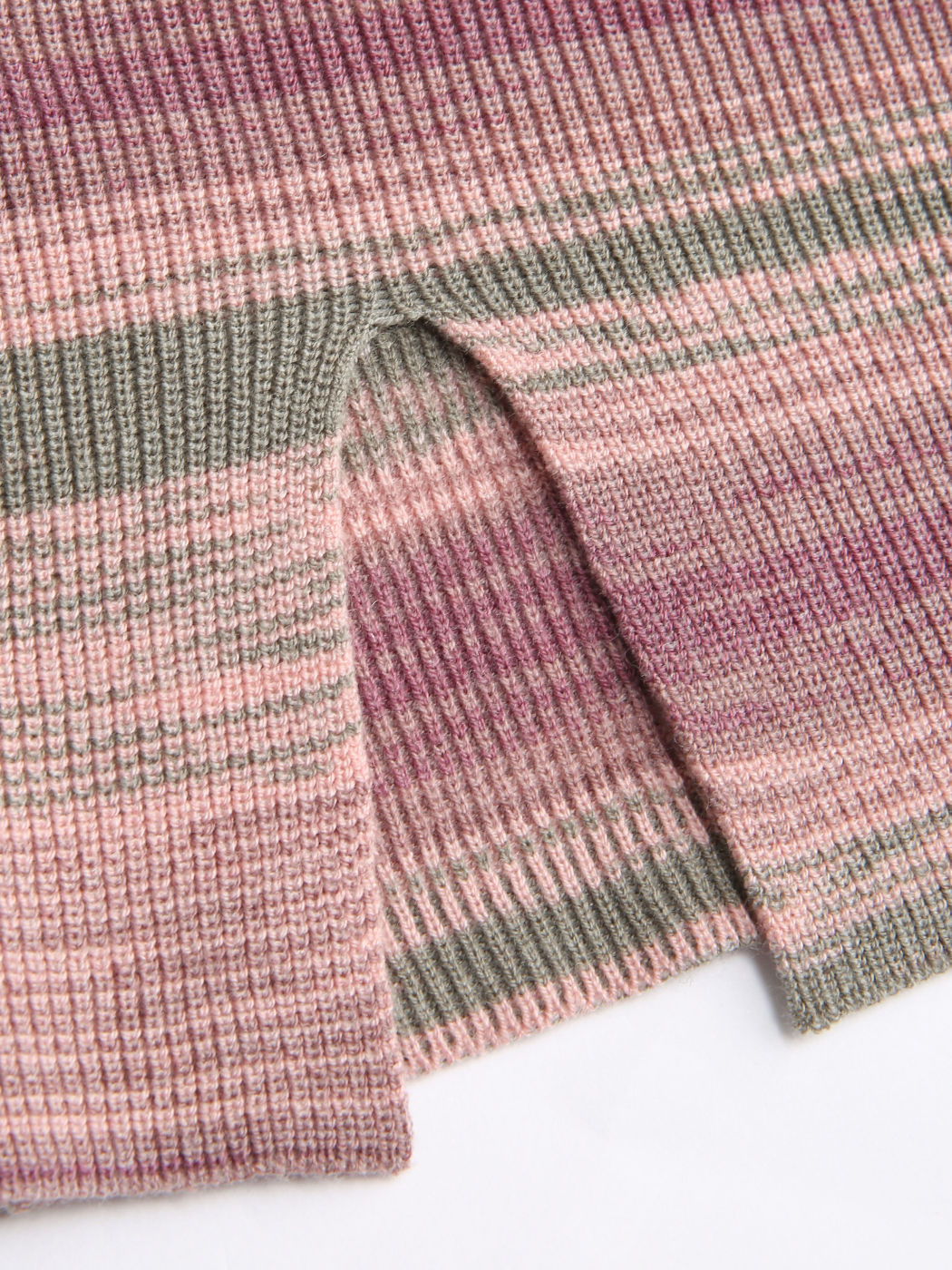 Knit Gradient Mini Dress