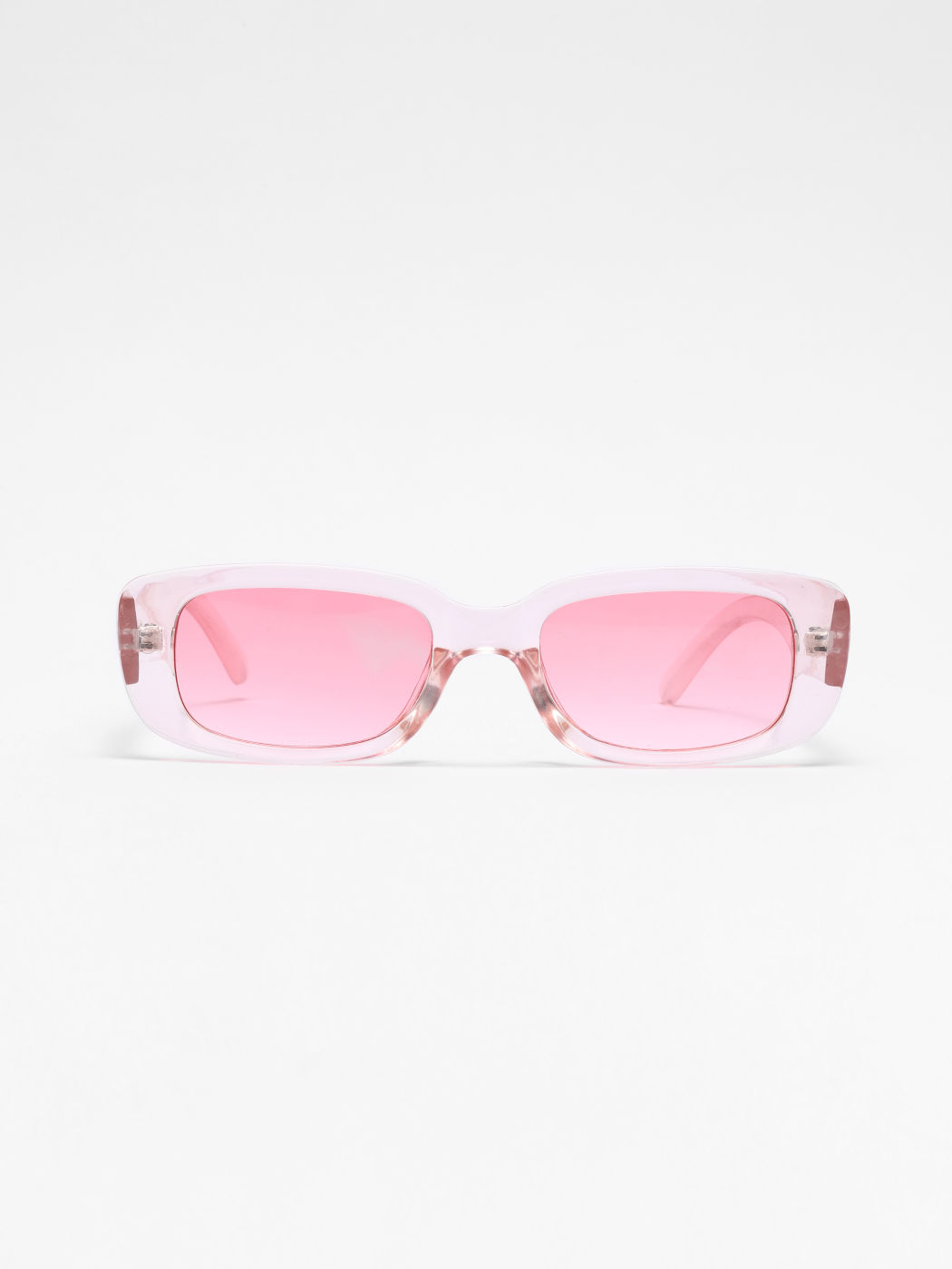 Modebrille mit quadratischem Rahmen und Box